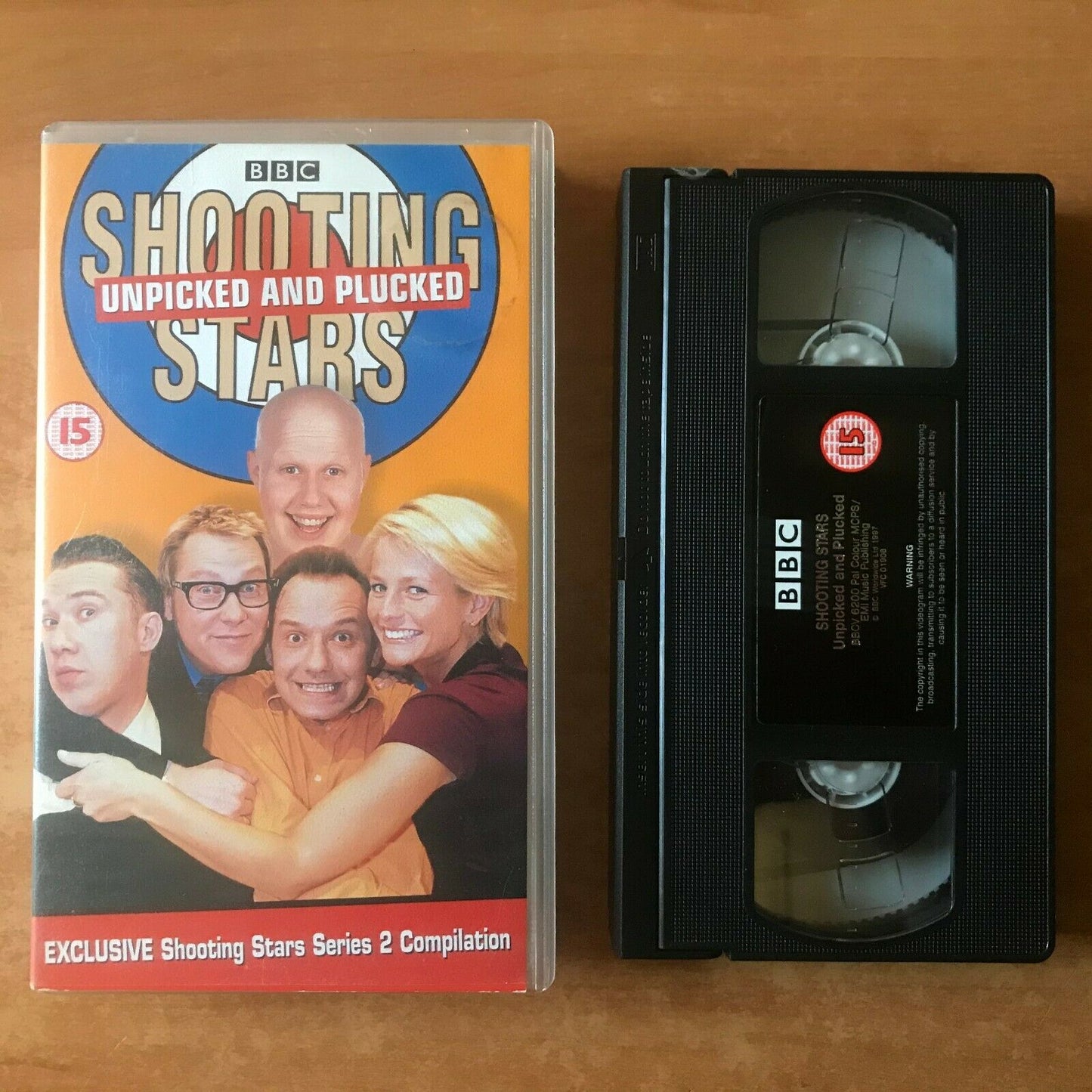 Shooting Stars: Unpicked And Plucked [Series 2 Compilation] TV Comedy - Pal VHS-