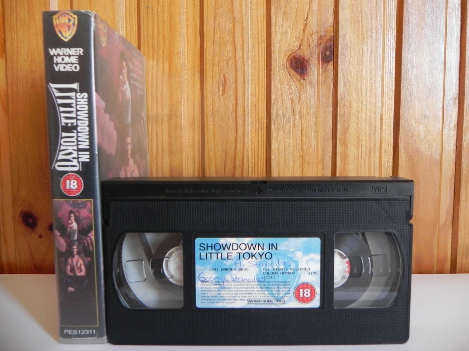 Showdown In Little Tokyo - Warner Home - Martial Arts - Dolph Lundgren - Pal VHS-