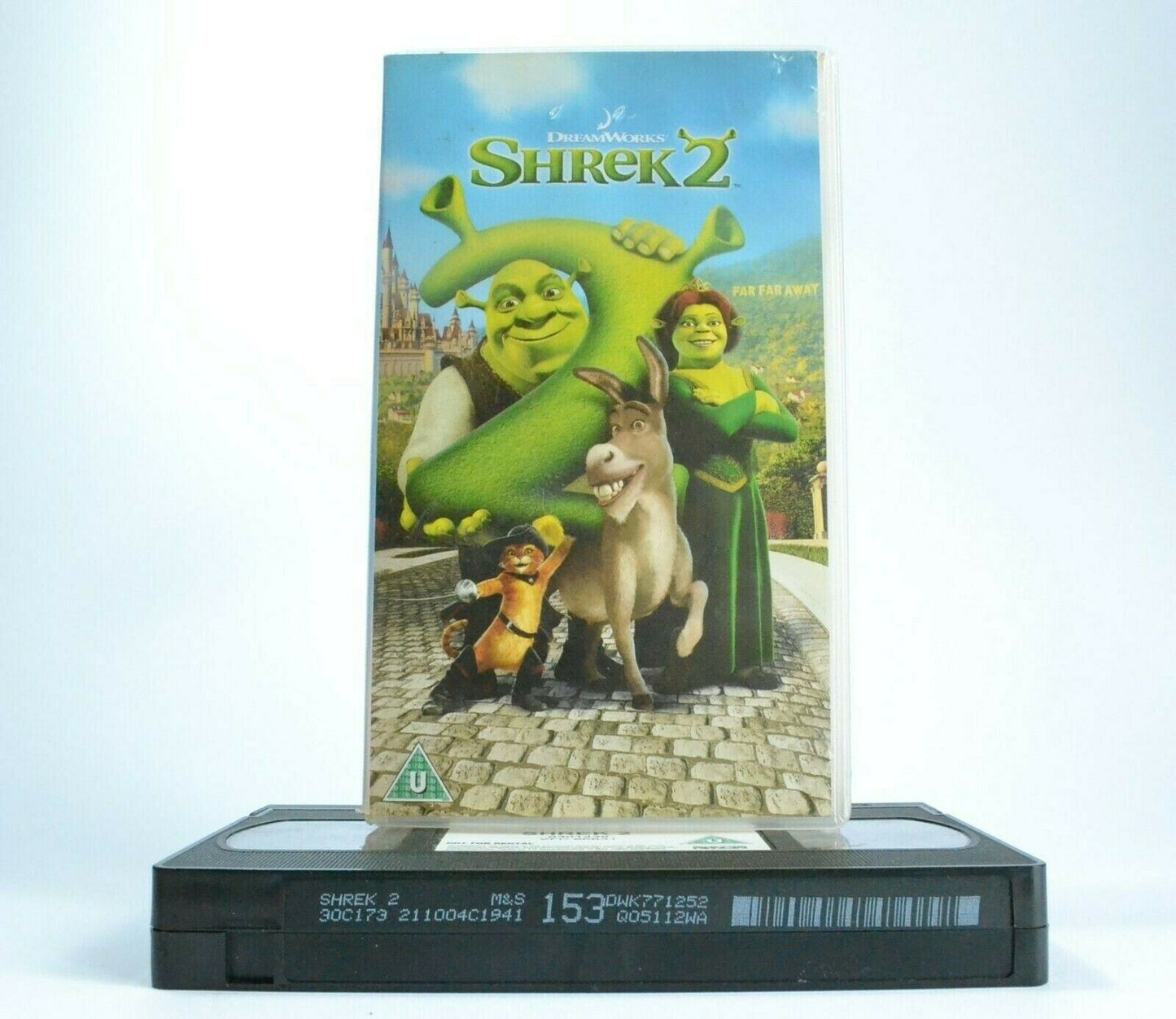 Shrek 2 (2004): Everyone's Favourite Hero - Animated - Mike Myers - Kids - VHS-