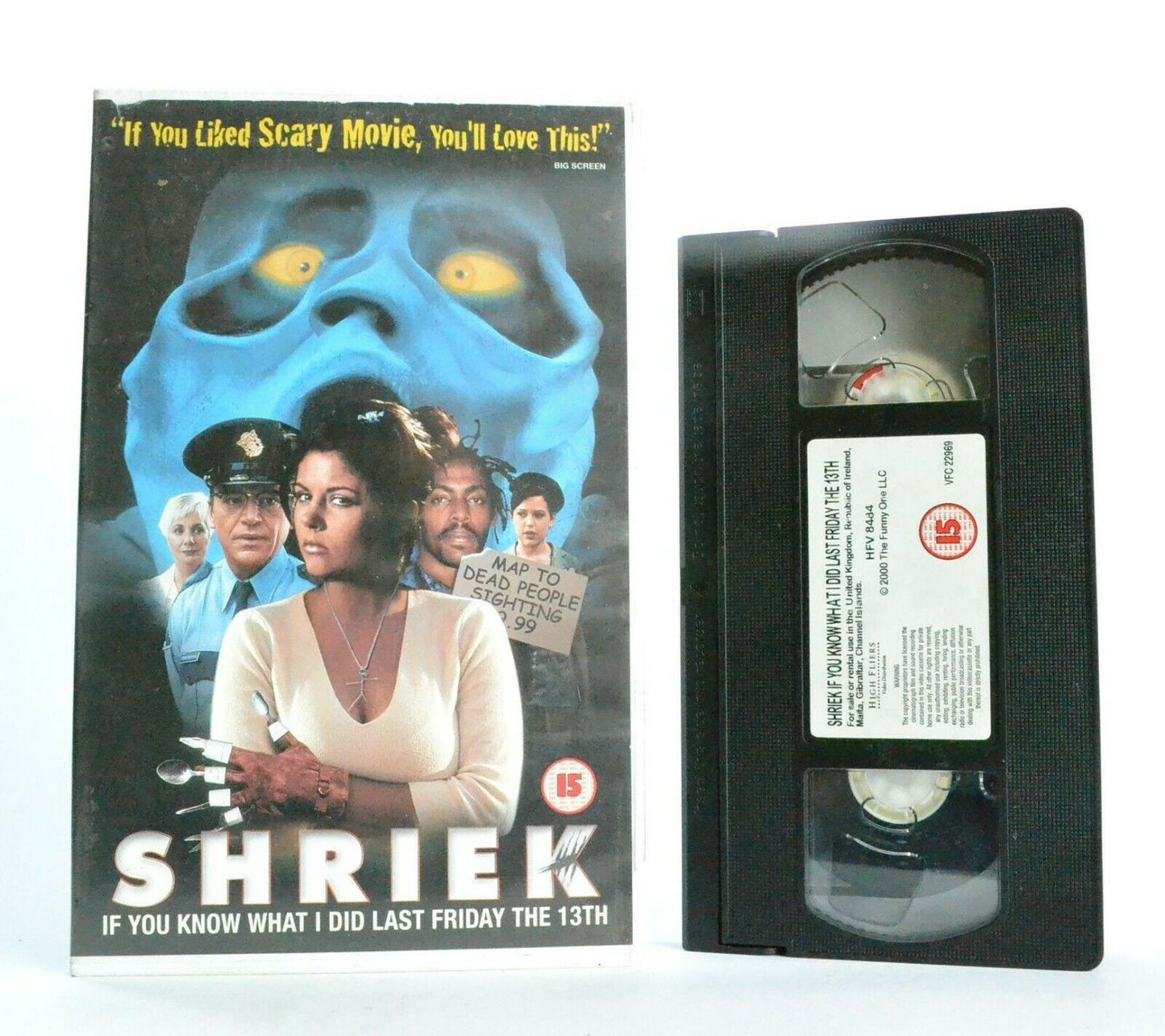 Shriek If You Know What I Did Last Friday The 13th: Slasher Parody - Pal VHS-