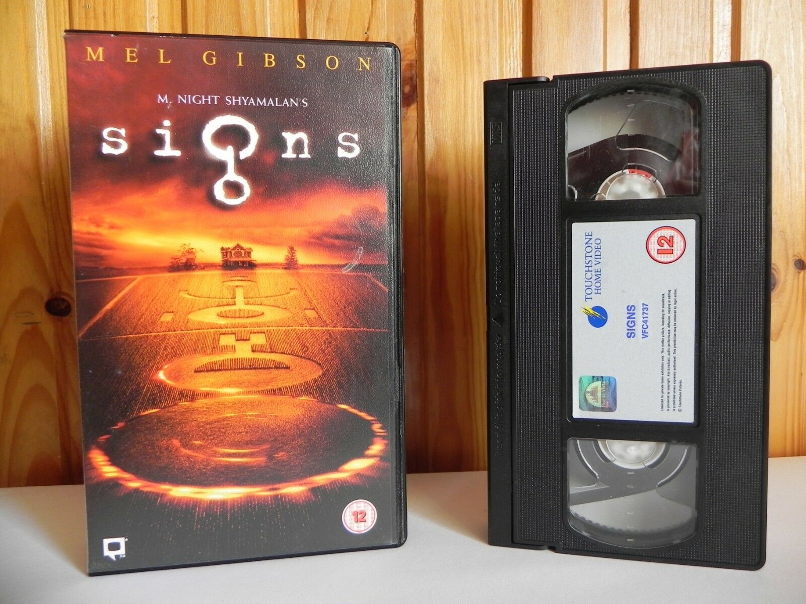 Signs (2002): Sci-Fi Mystery Thriller - Mel Gibson / Joaquin Phoenix - Pal VHS-