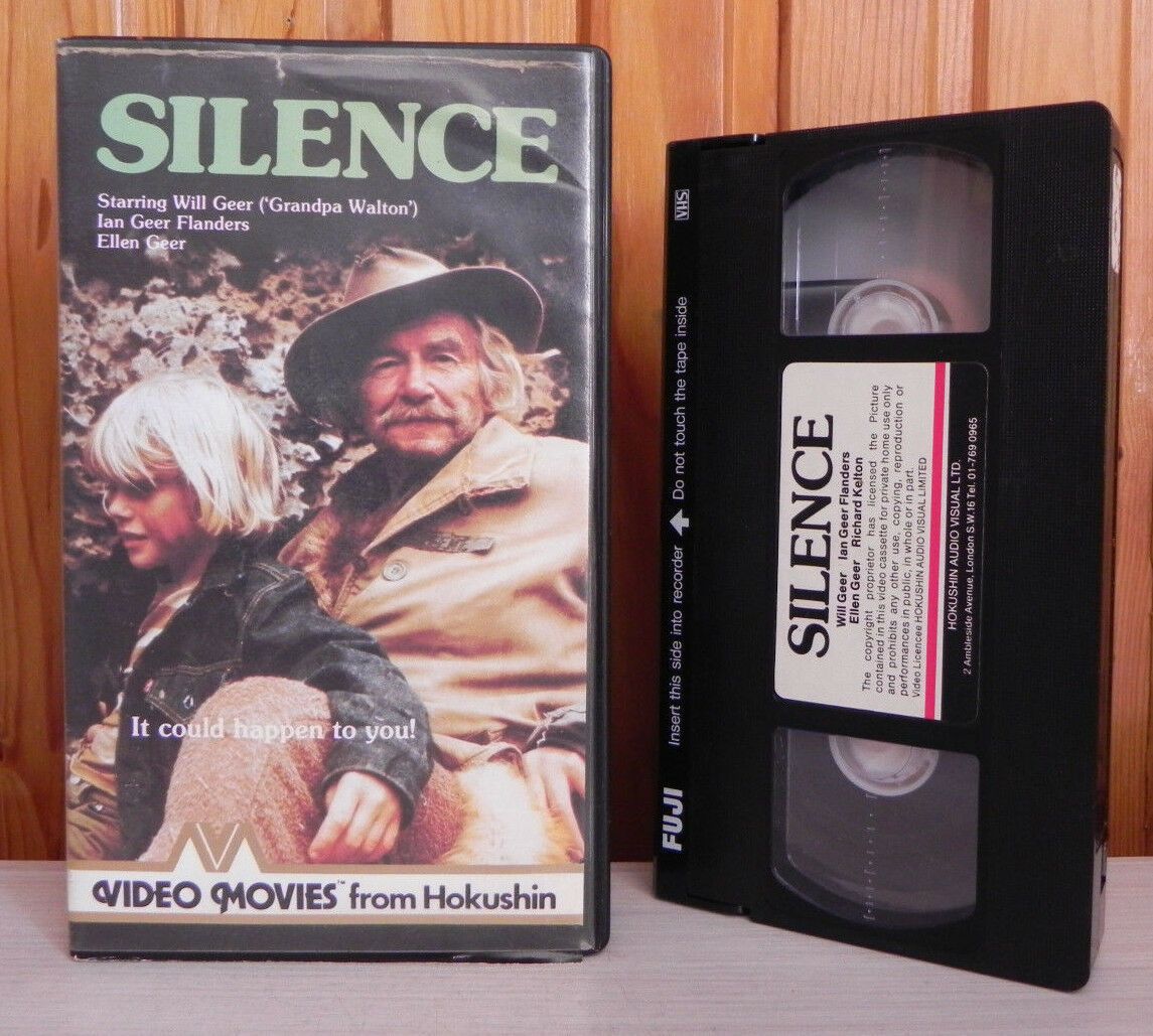 Silence - Ian Beer Flanders - Hokushin - Ex Rental - Big Box - Pre Cert VHS-