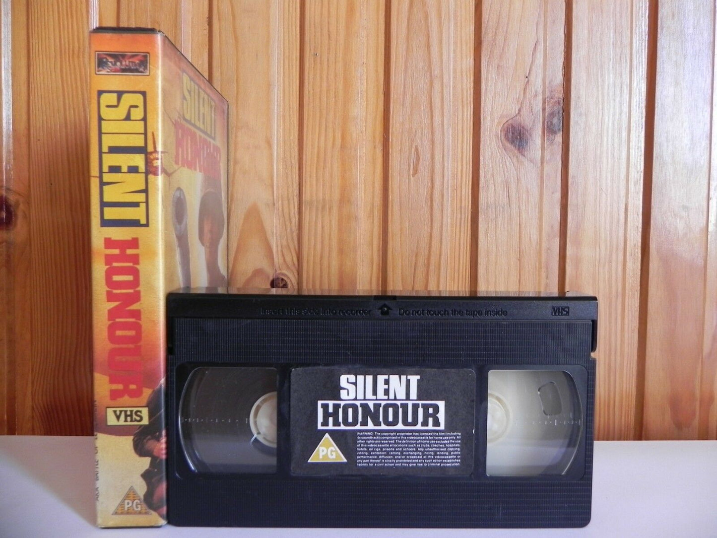 Silent Honour - Revolution - War Drama - George Hamilton - Large Box - Pal VHS-