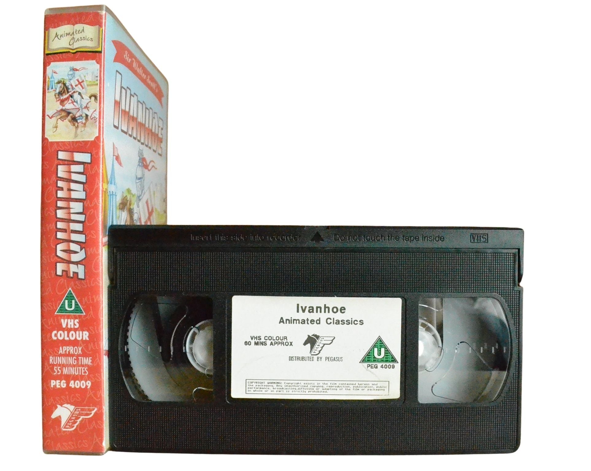 Sir Walter Scott's: Ivanhoe - Children’s - Pal VHS-