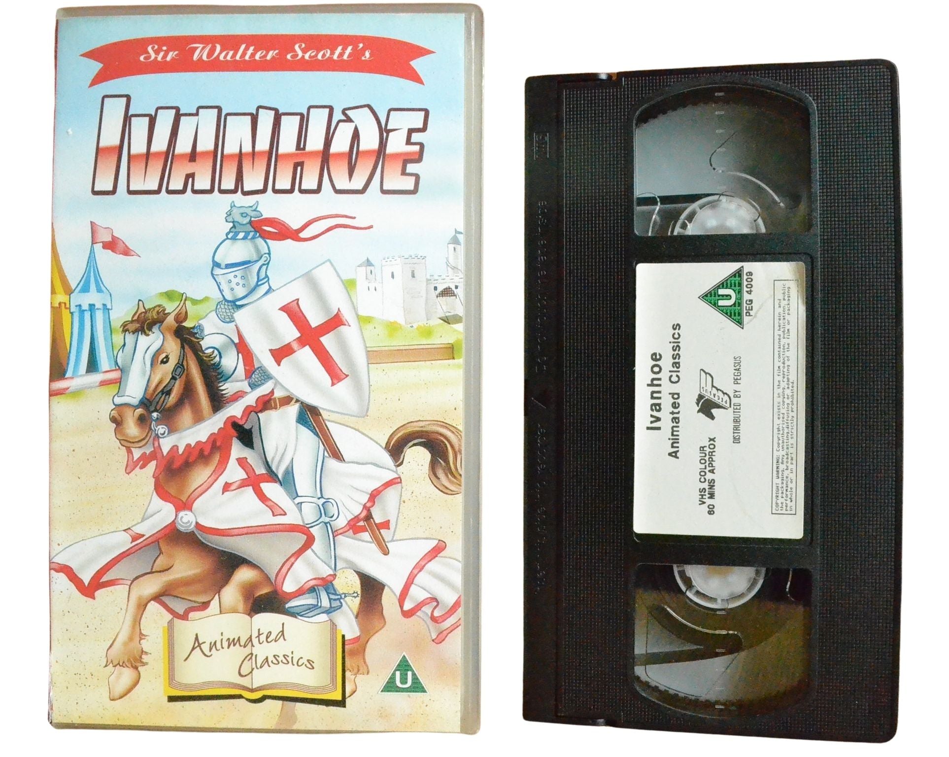 Sir Walter Scott's: Ivanhoe - Children’s - Pal VHS-