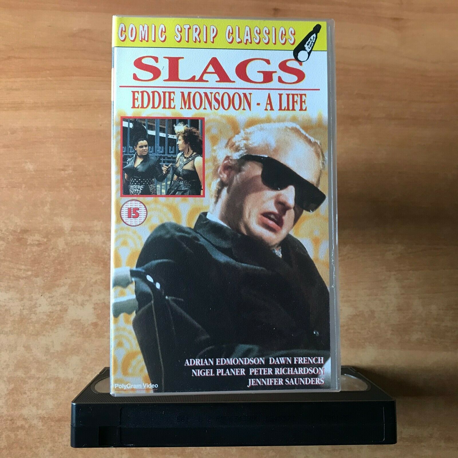 Slags / Eddie Monsoon: A Life [Comic Strip Classics] Jennifer Saunders - Pal VHS-