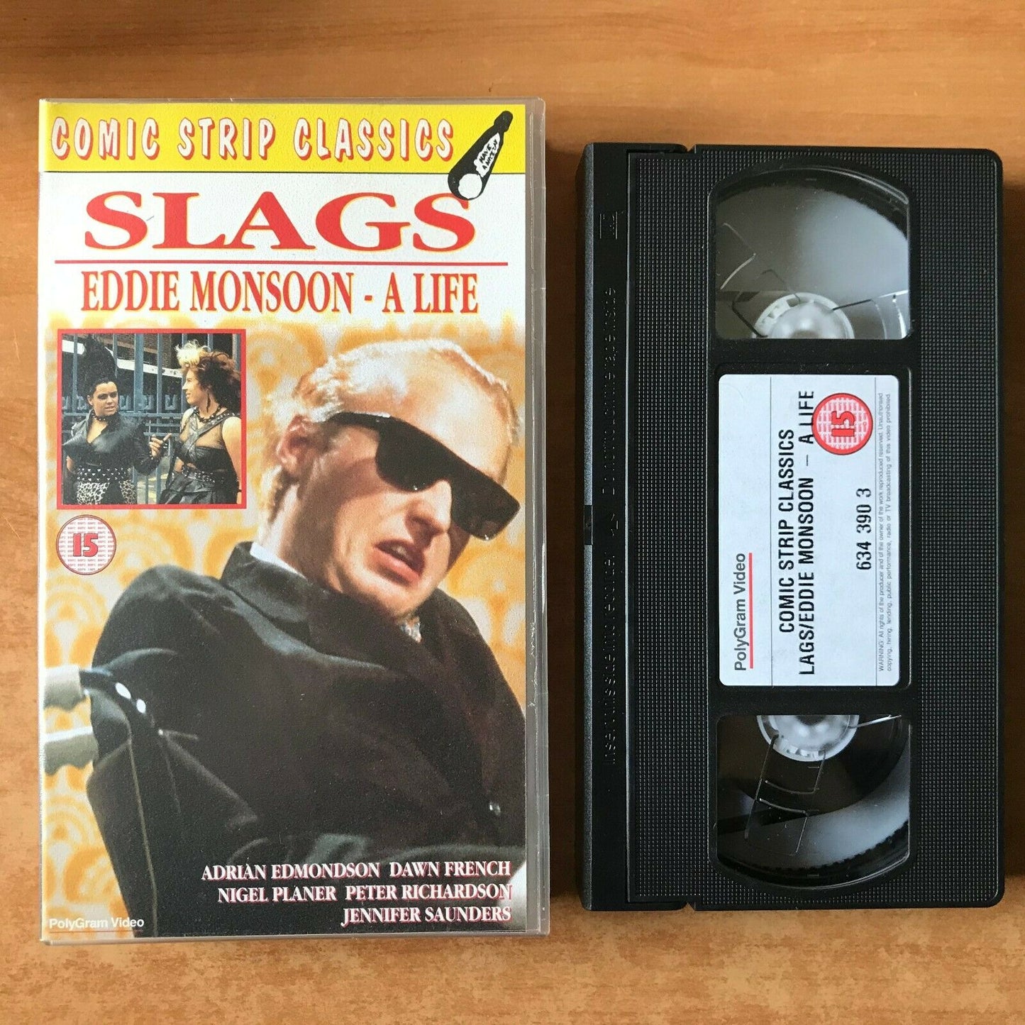 Slags / Eddie Monsoon: A Life [Comic Strip Classics] Jennifer Saunders - Pal VHS-