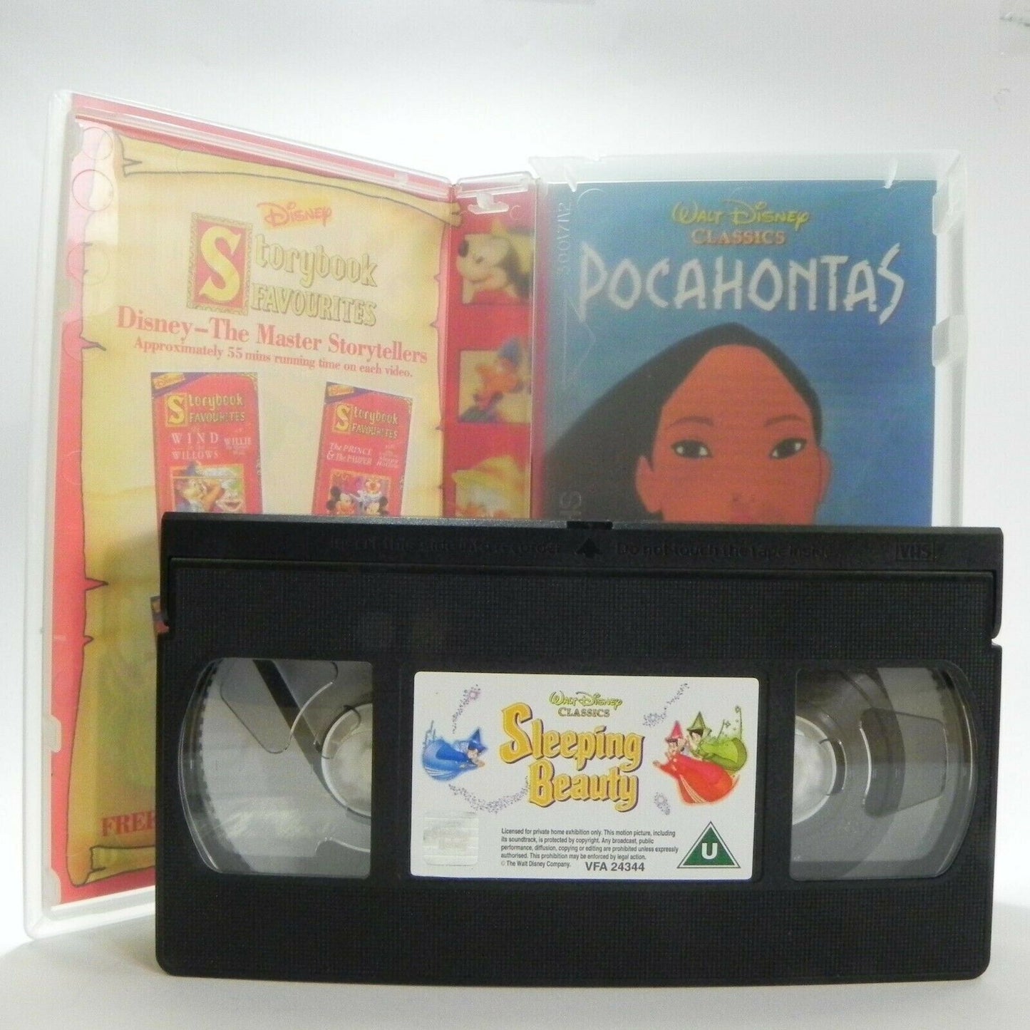 Sleeping Beauty - Walt Disney Classics - Animated Masterpiece - Kids - Pal VHS-