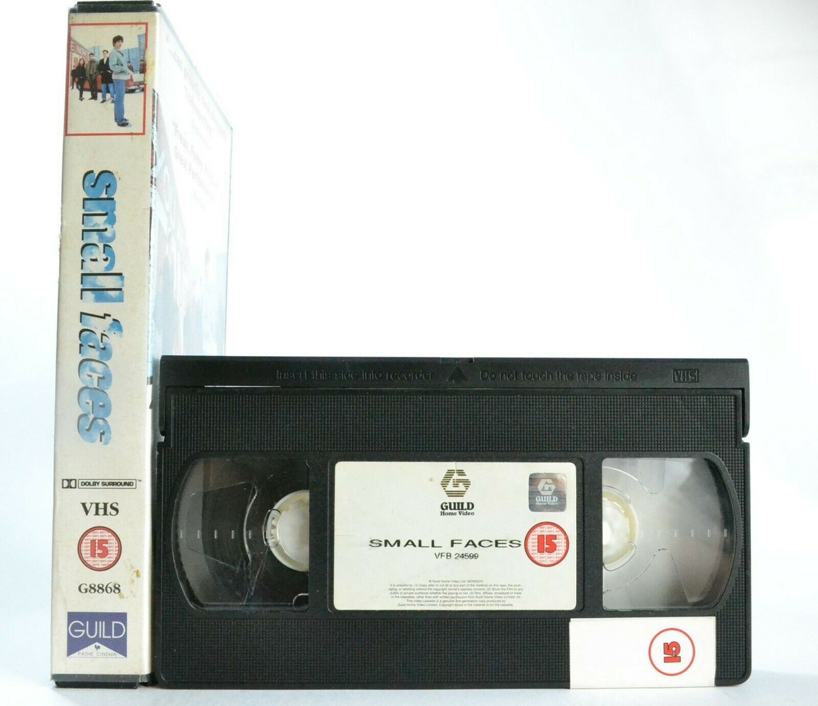 Small Faces (1996): Scottish Drama - Glasgow Gangs - Iain Robertson - Pal VHS-