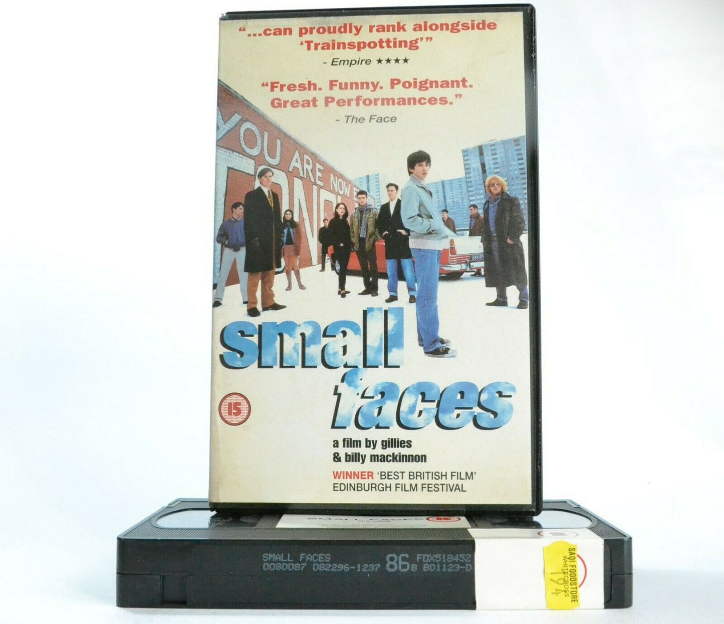 Small Faces (1996): Scottish Drama - Glasgow Gangs - Iain Robertson - Pal VHS-