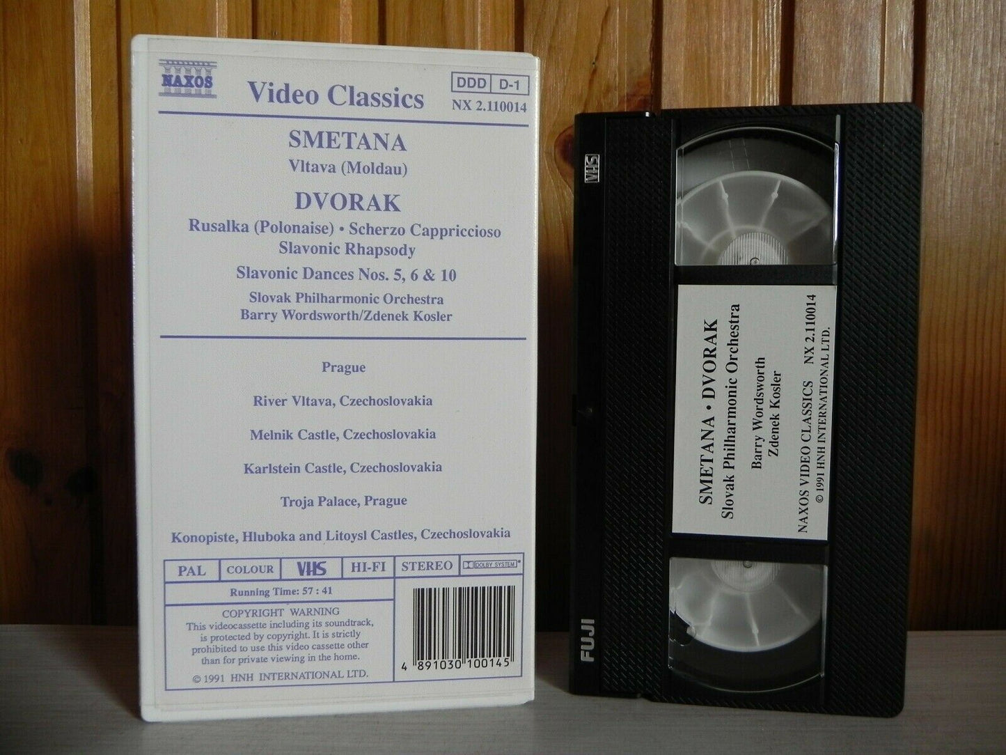 Smetana Dvorak - Palaces, Castles And Rivers In Czechoslovakia - Classics - VHS-