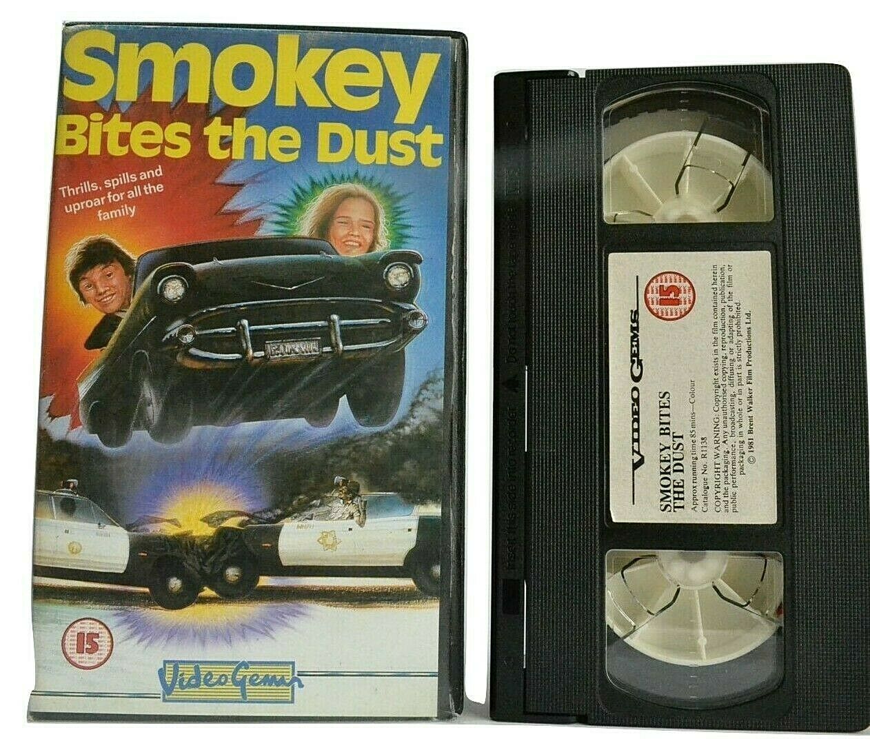 Smokey Bites The Dust (1981); [Video Gems] Stunt Action - Janet Julian - Pal VHS-