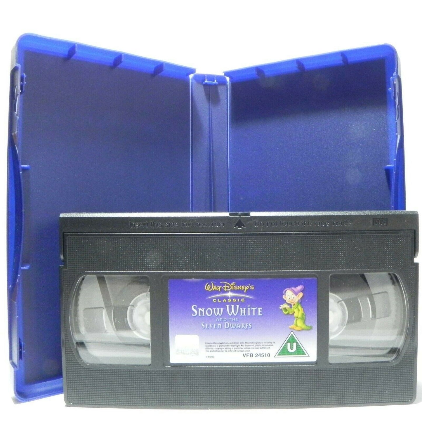 Snow White And The Seven Dwarfs - Disney Classic - Animated - Children's - VHS-