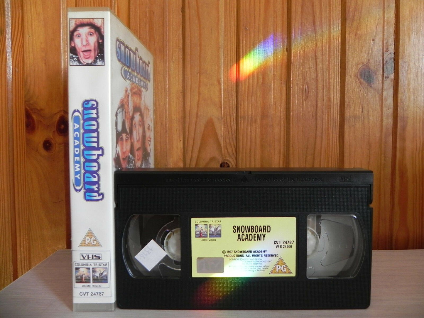 Snowboard Academy - Action & Pranks - Big-Box - Columbia Video - Ex-Rental - VHS-