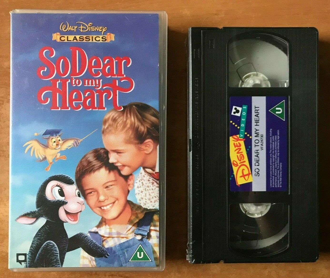 So Dear To My Heart; [Brand New Sealed] Family Drama - Animated - Kids - Pal VHS-