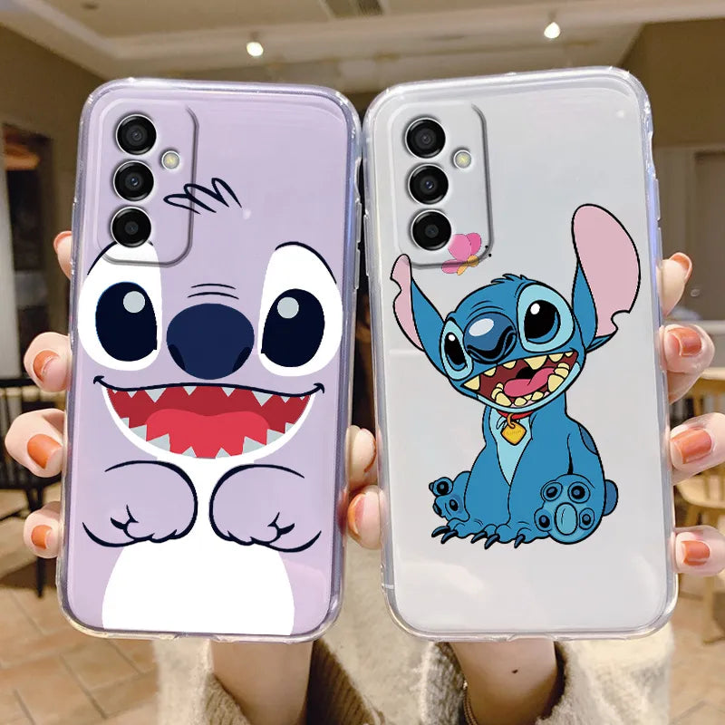 Soft Cover For Samsung Galaxy M13 4G Phone Case - Soft Silicone Clear Capa - For Samsung M 13 - GalaxyM13 Fundas Angle Baby - All Samsung Galaxy M Series Models - Anime Fan Gift-