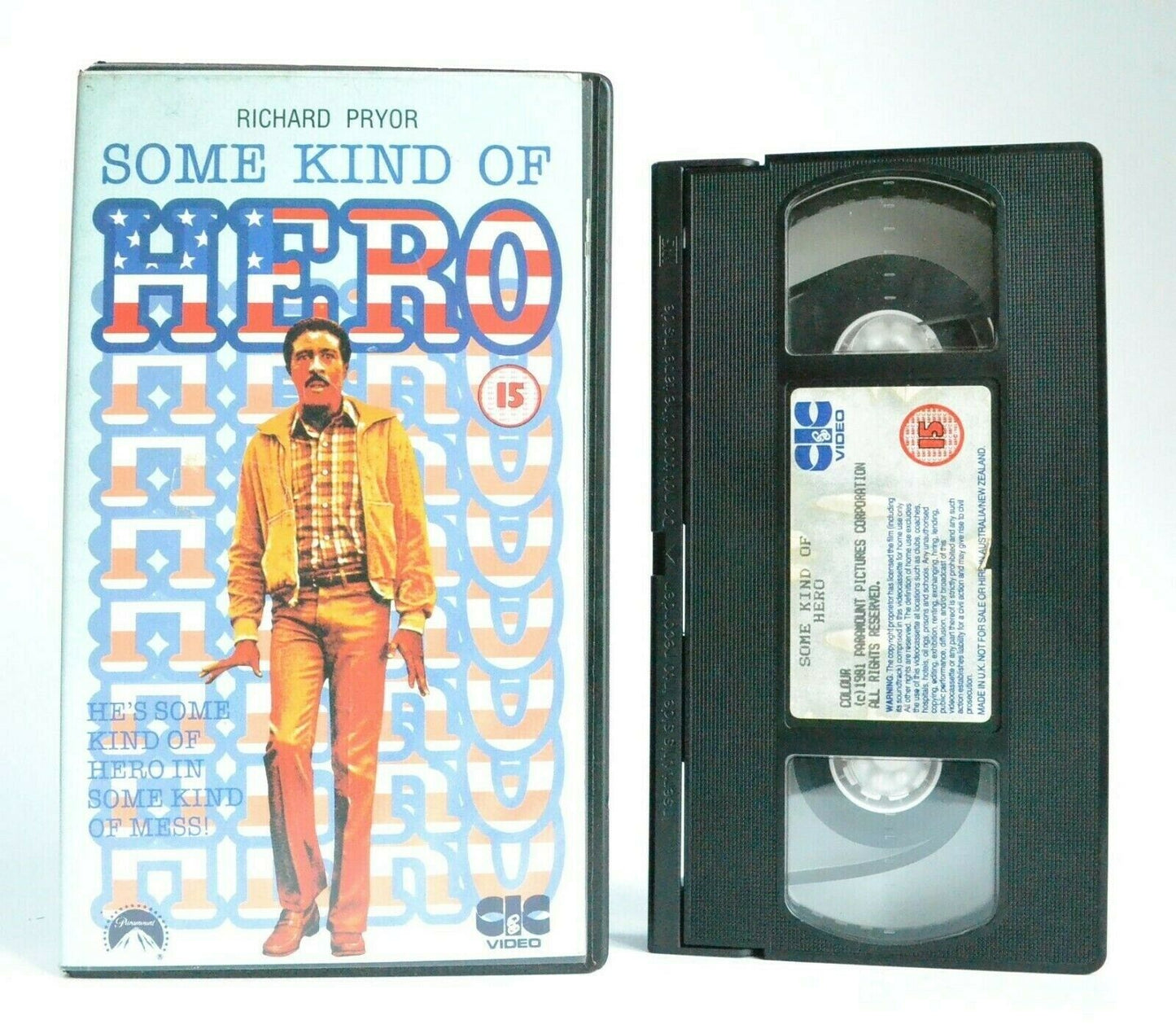 Some Kind Of Hero: (1982) Comedy Drama - Vietnam War Veteran - R.Pryor - Pal VHS-