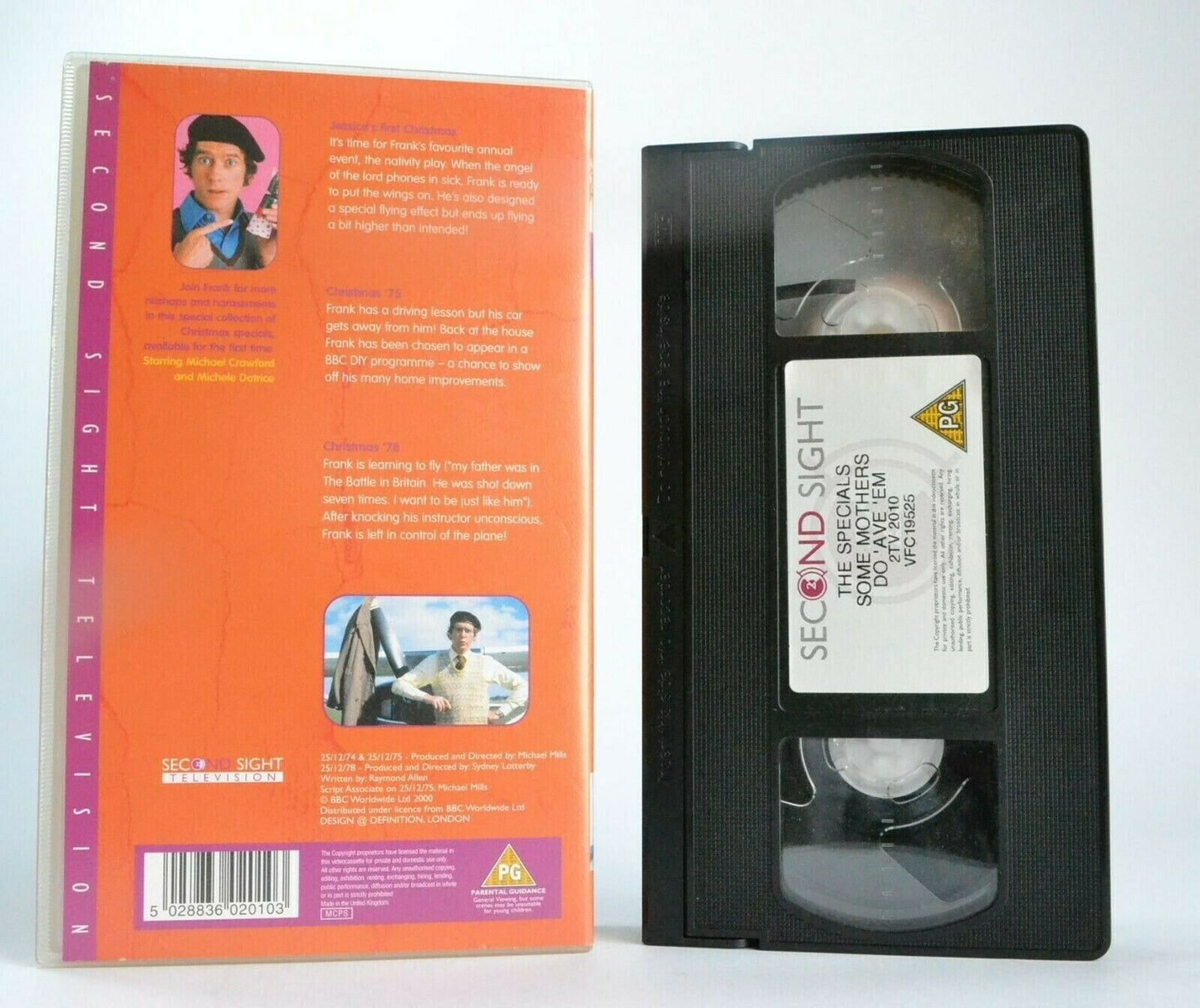 Some Mothers Do 'Ave 'Em:Christmas Specials - TV Series - Michael Crawford - VHS-