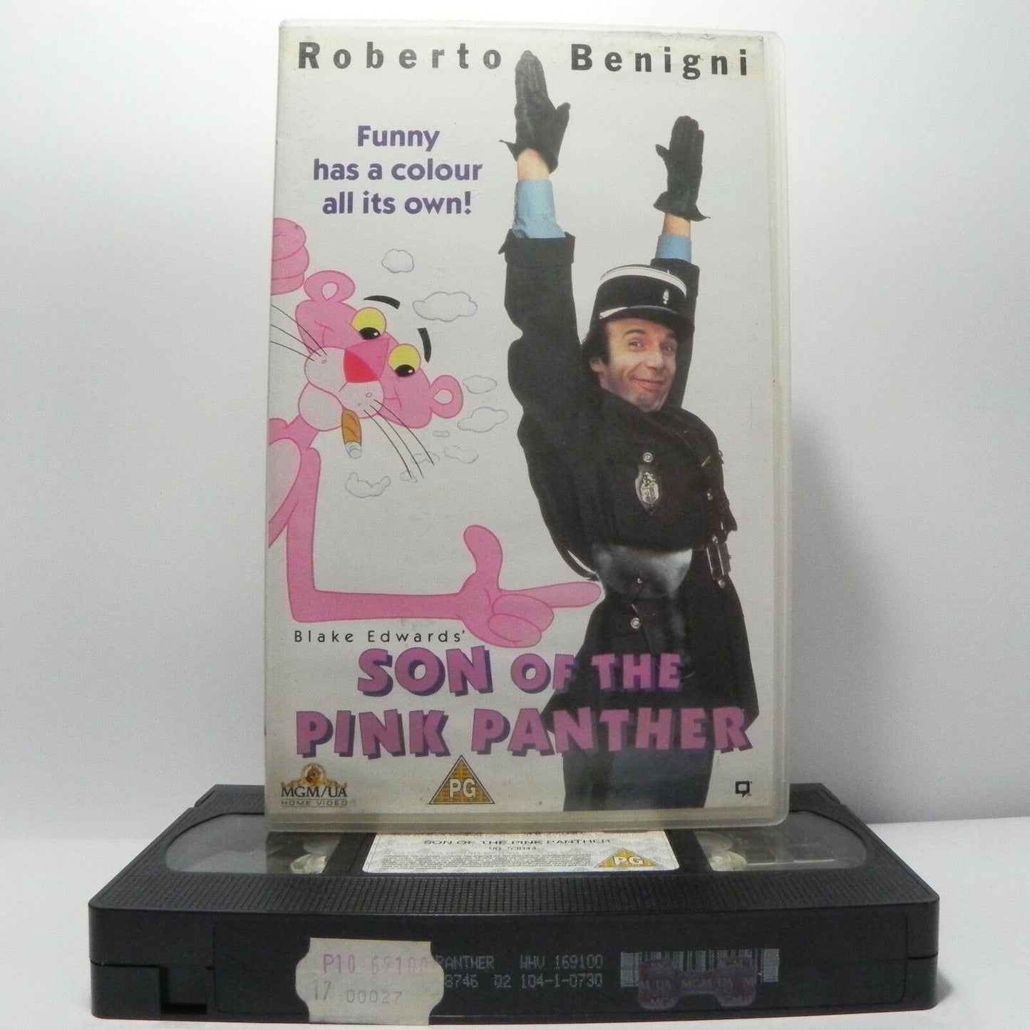 Son Of The Pink Panther - Large Box - (1993) Comedy - Robert Benigni - Pal VHS-