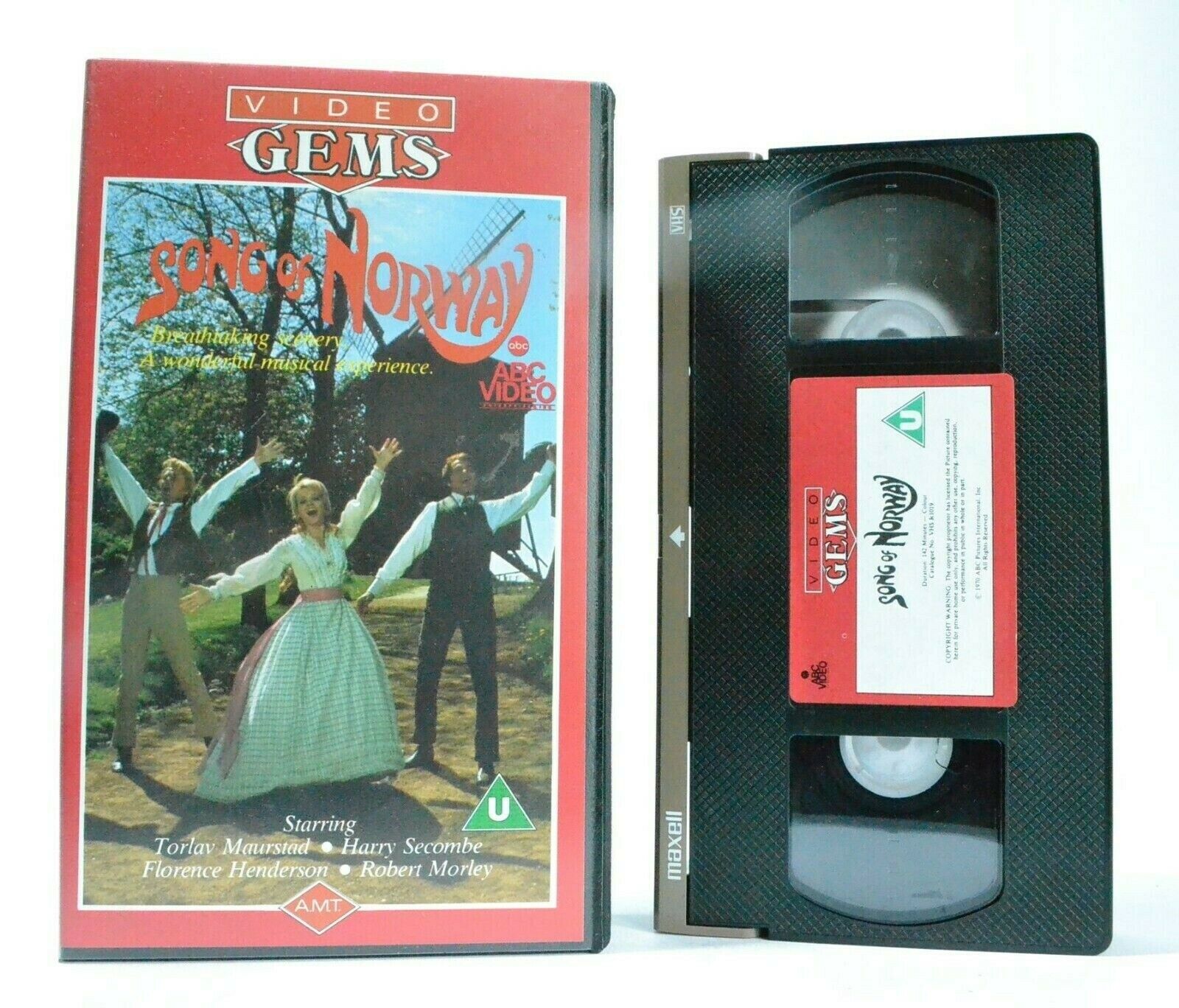 Song Of Norway (1970): Adaptation Of Operetta - Classic Musical - Pal VHS-