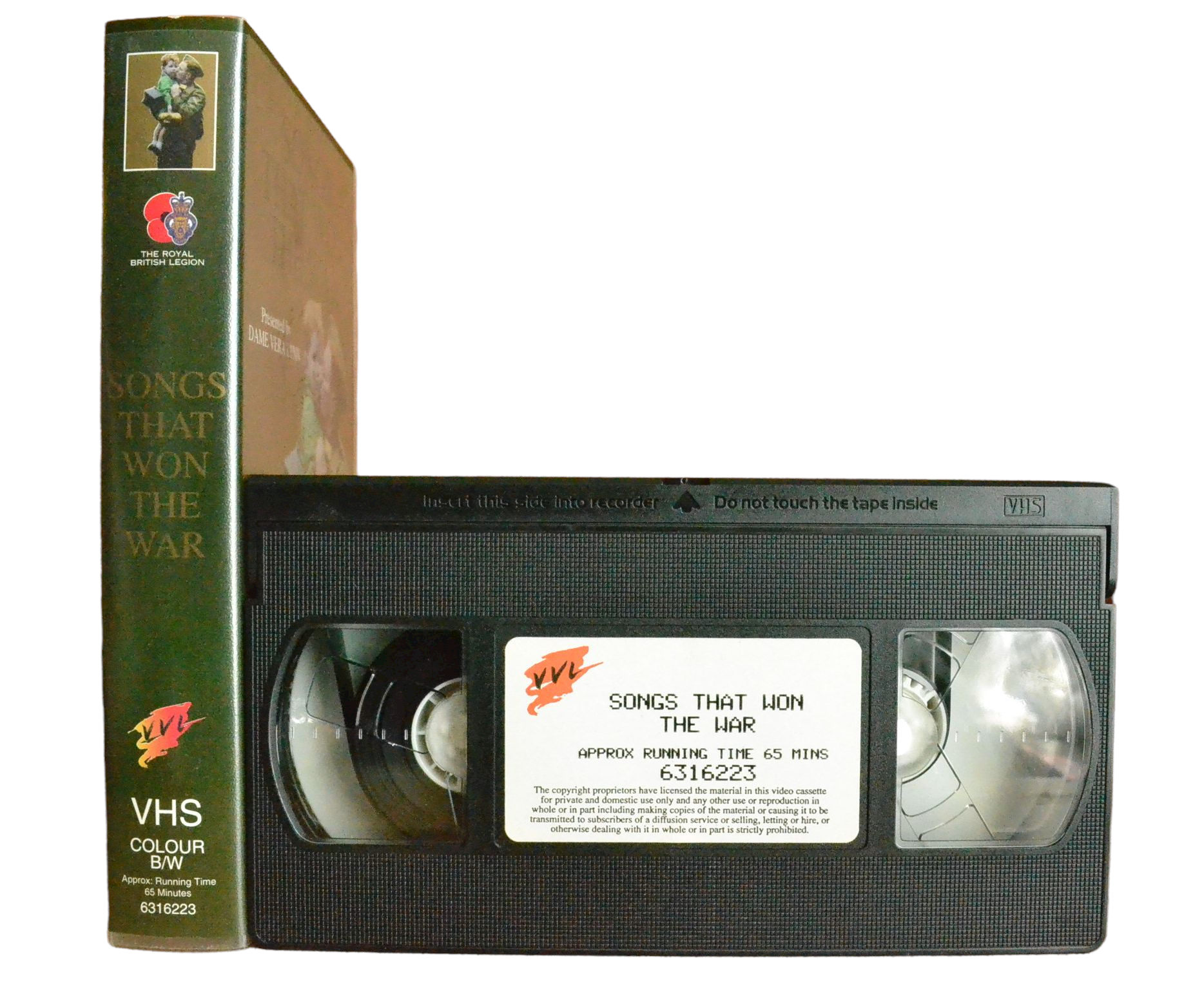 Songs That Won The War - Vera Lynn - VVL - Vintage - Pal VHS-