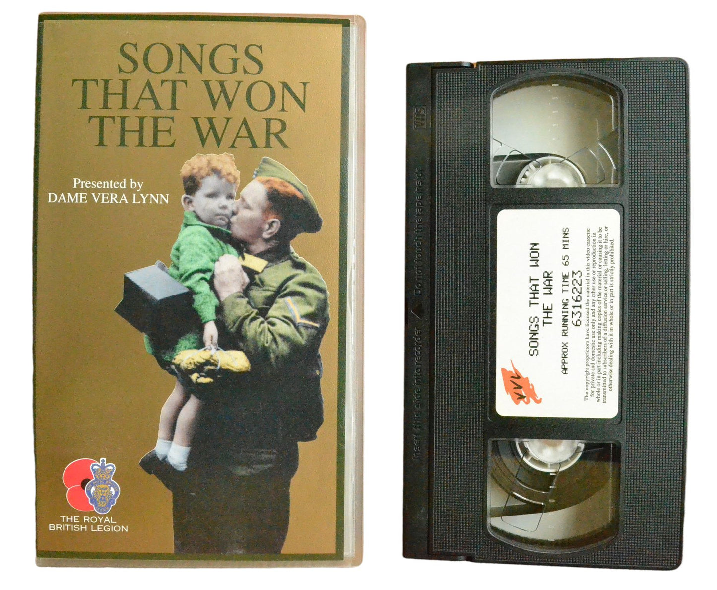 Songs That Won The War - Vera Lynn - VVL - Vintage - Pal VHS-