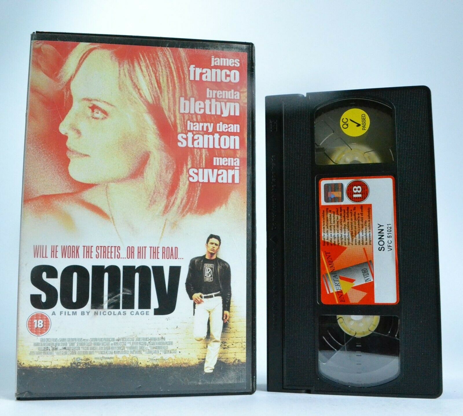 Sonny: Film By Nicolas Cage - Crime Drama - Large Box - James Franco - Pal VHS-