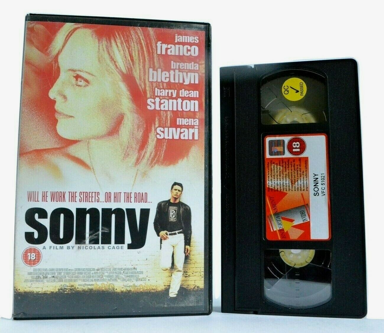 Sonny: Film By Nicolas Cage - Crime Drama - Large Box - James Franco - Pal VHS-