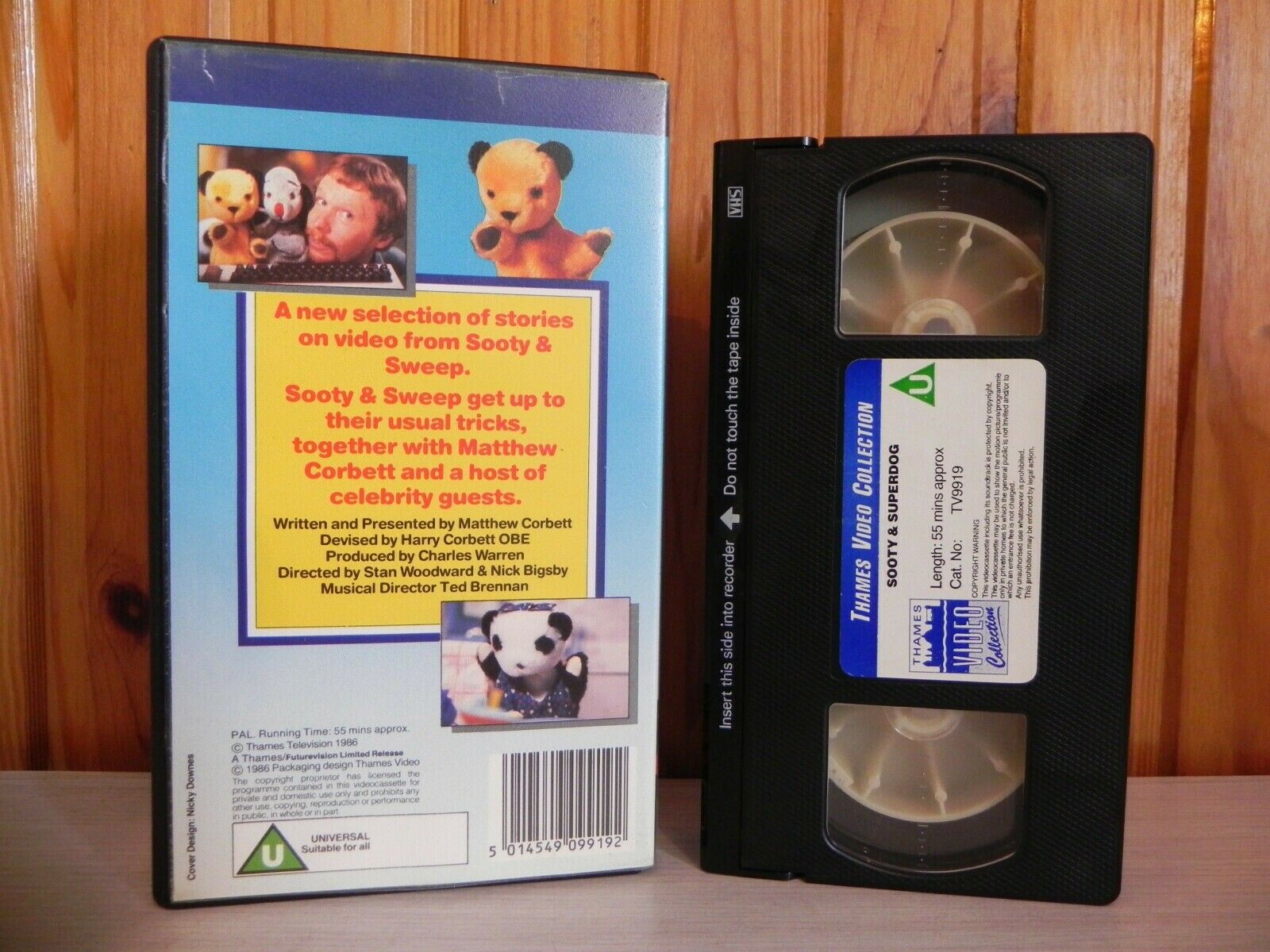 Sooty And Superdog: (1986) All Blocked Up/The Dancer - M.Corbett - Childrens Vhs-