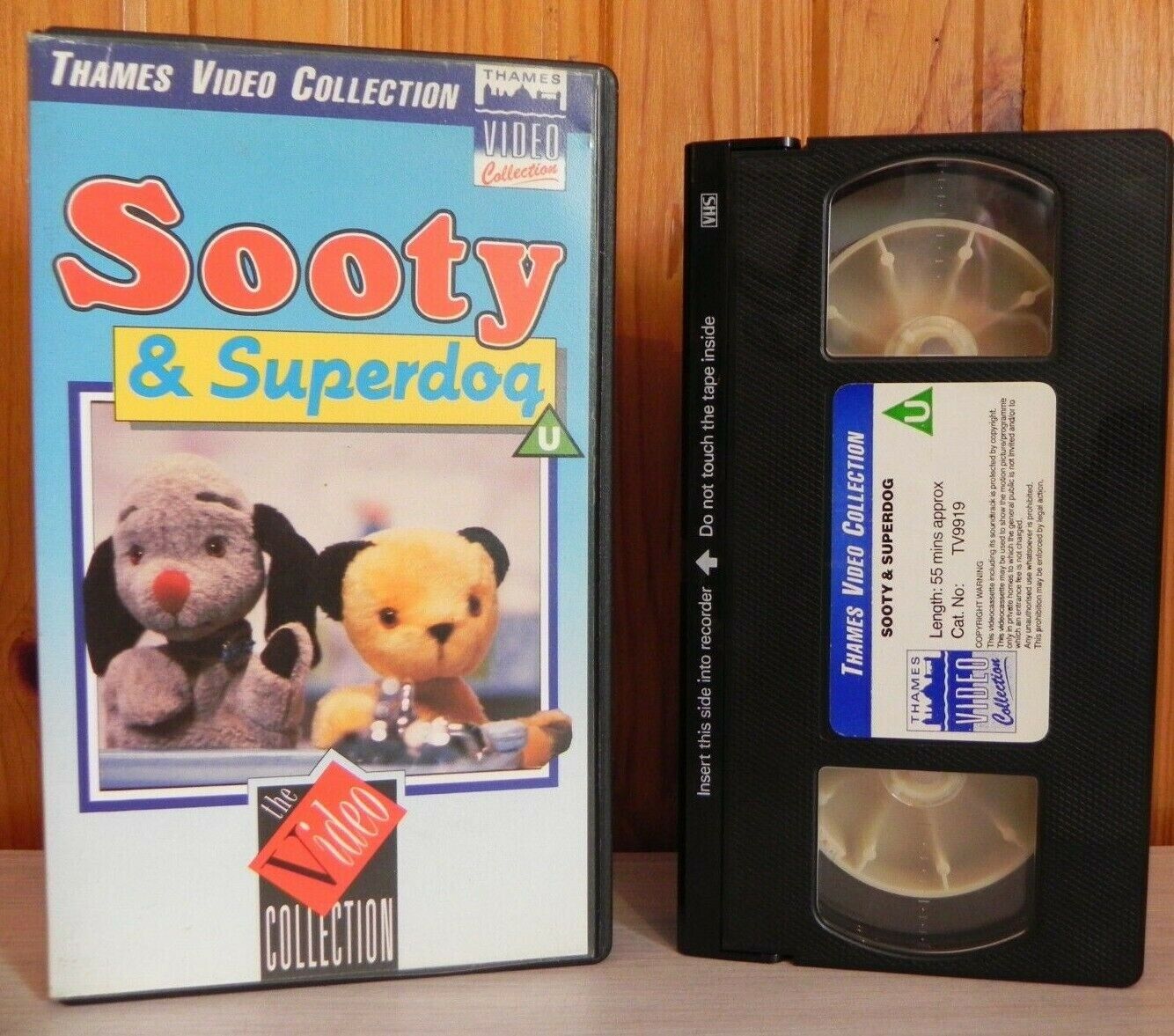 Sooty And Superdog: (1986) All Blocked Up/The Dancer - M.Corbett - Childrens Vhs-