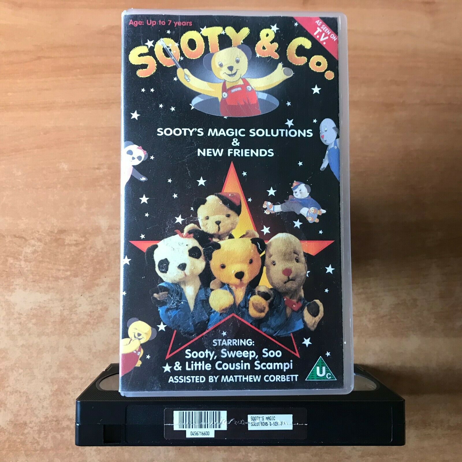 Sooty & Co: Sooty's Magic Solution [Matthew Corbett]; Sweep - Children's - Pal VHS-