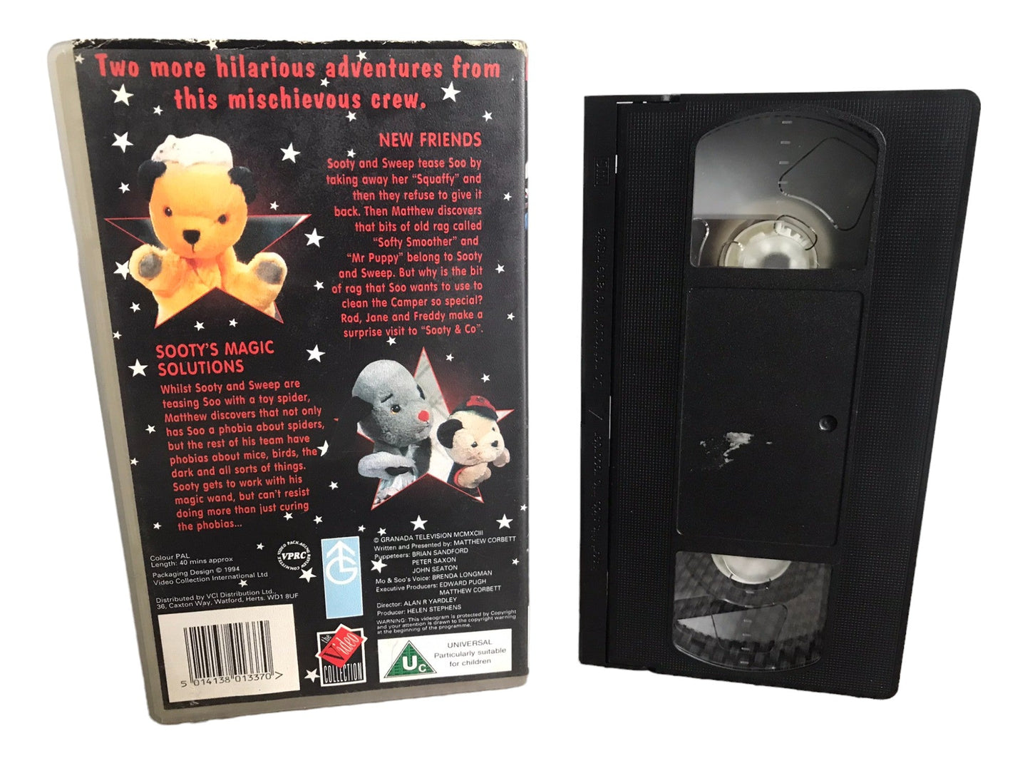 Sooty & Co. Sooty's Magic Solutions And New Friends - Matthew Corbett - Video Collection - Childrens - Pal - VHS-