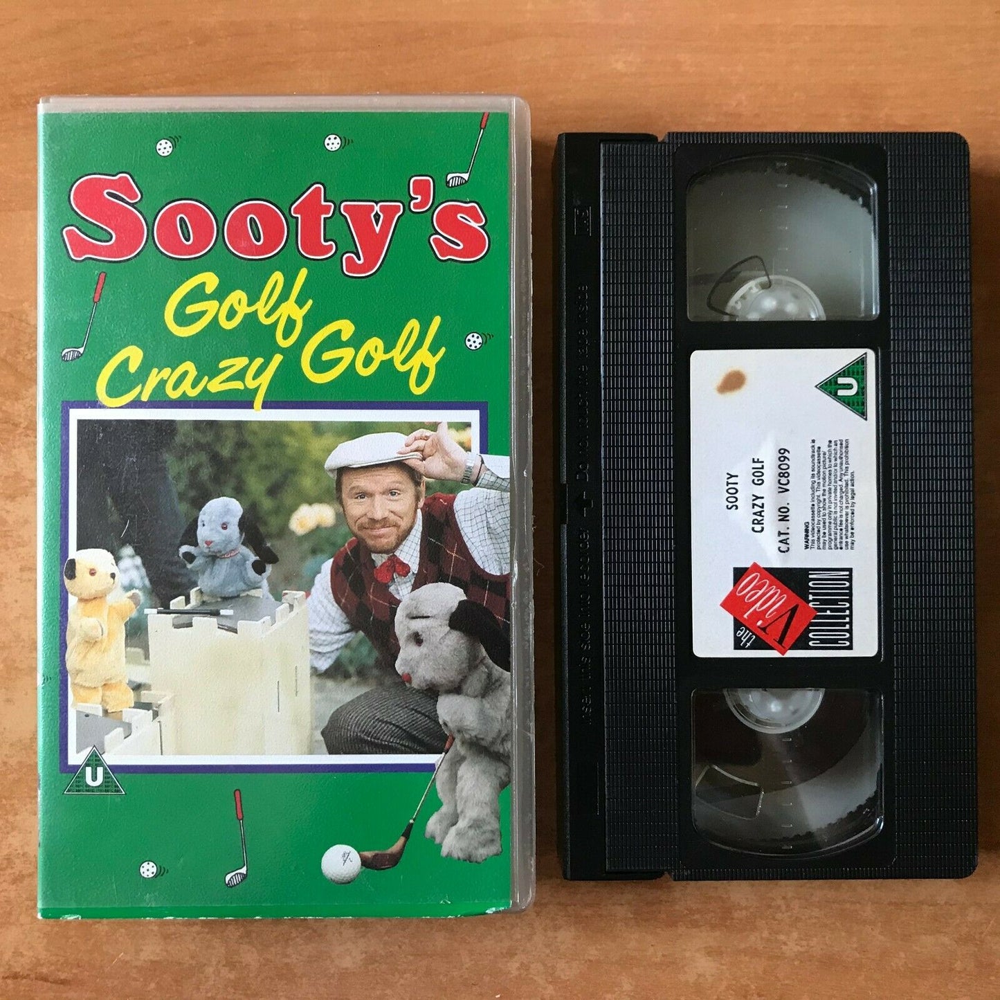 Sooty: Golf Crazy; [Thames Video] Matthew Corbett - Educational - Kids - Pal VHS-