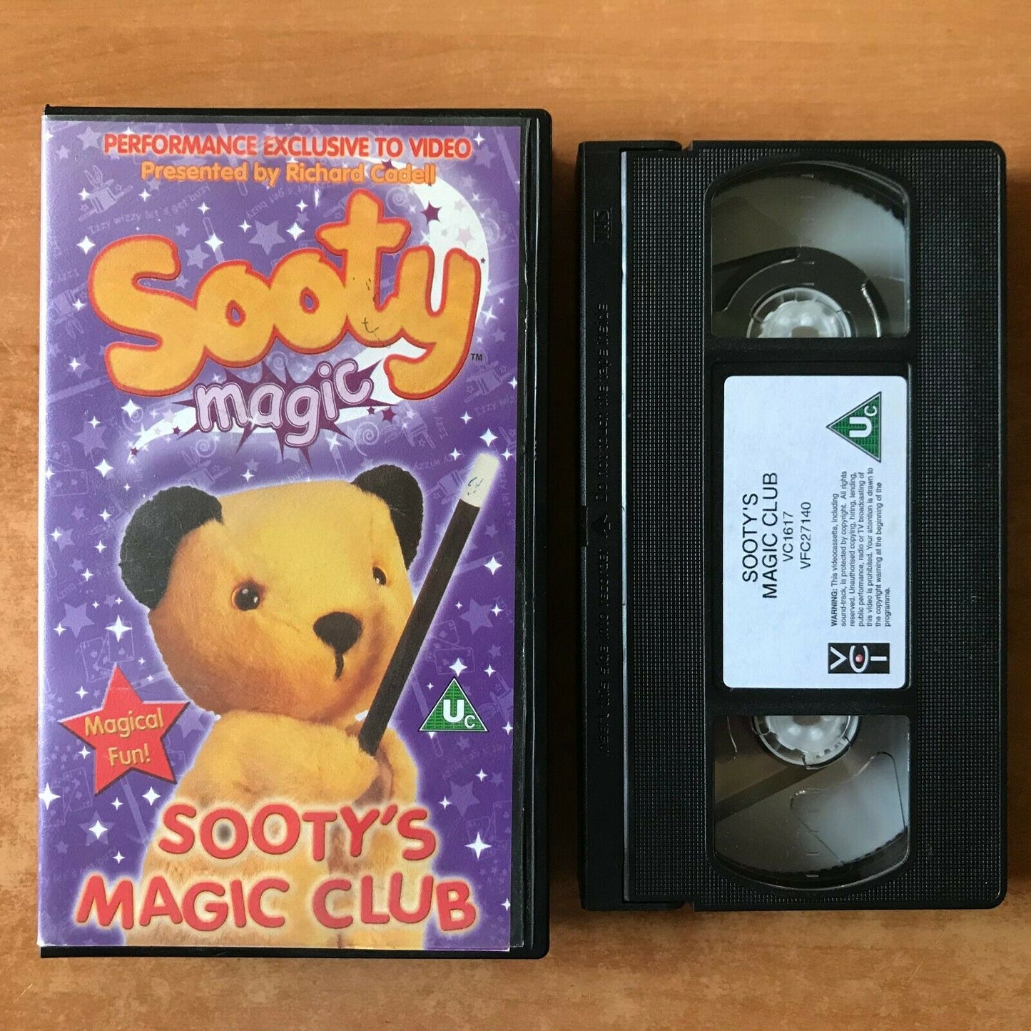 Sooty Magic: Sooty's Magic Club; [Richard Cadell] Educational - Children's - VHS-