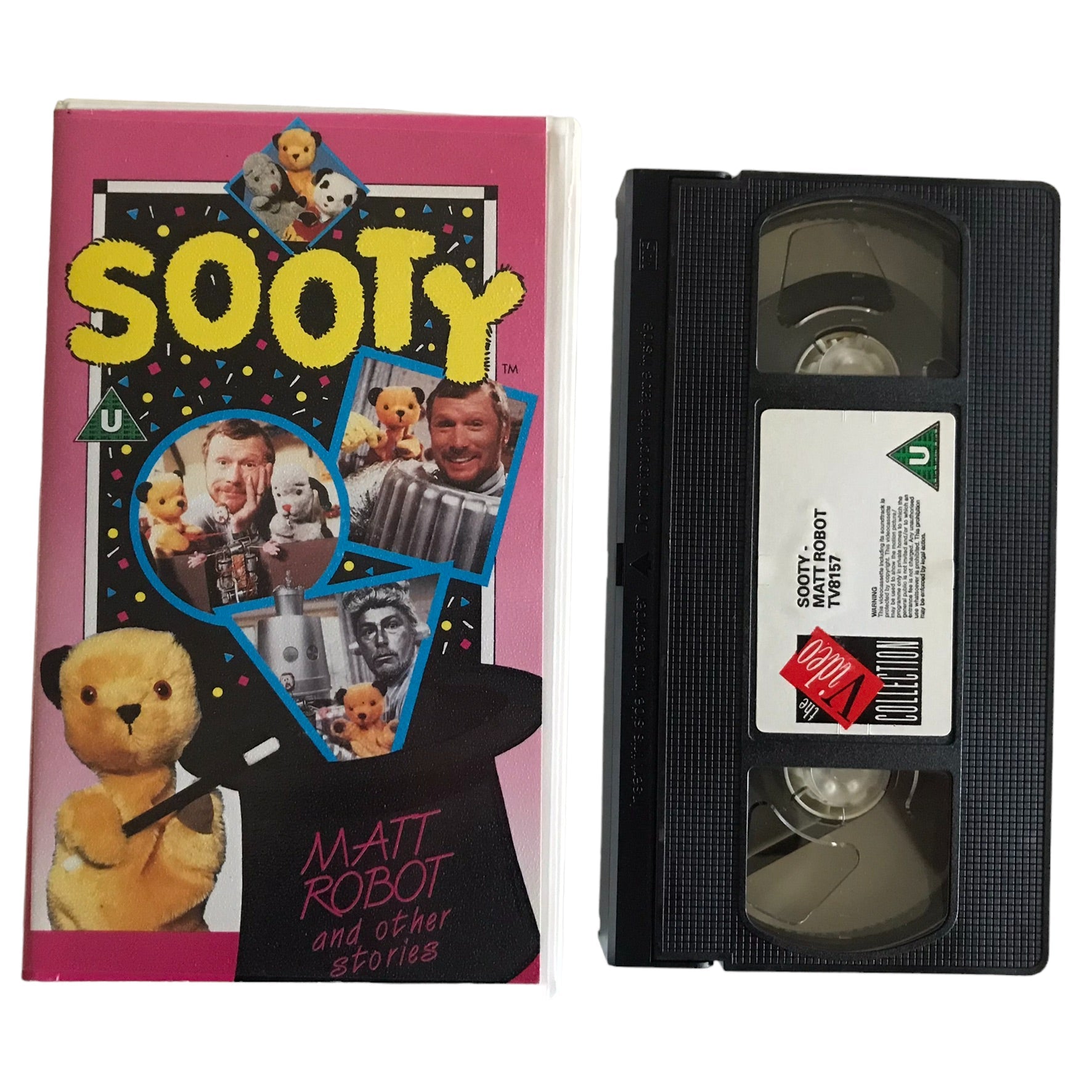 Sooty - Matt Robot - Matthew Corbett - The Video Collection - Kids - Pal - VHS-