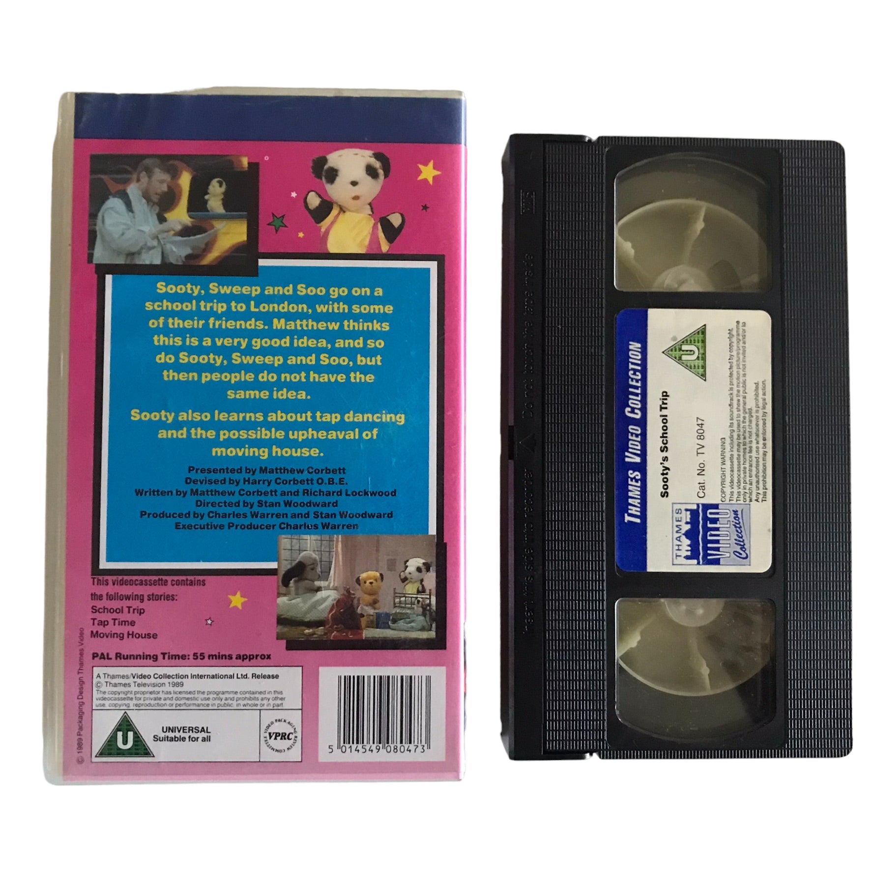 Sooty - School Trip - Matthew Corbett - Thames/Video Collection - Kids - Pal - VHS-