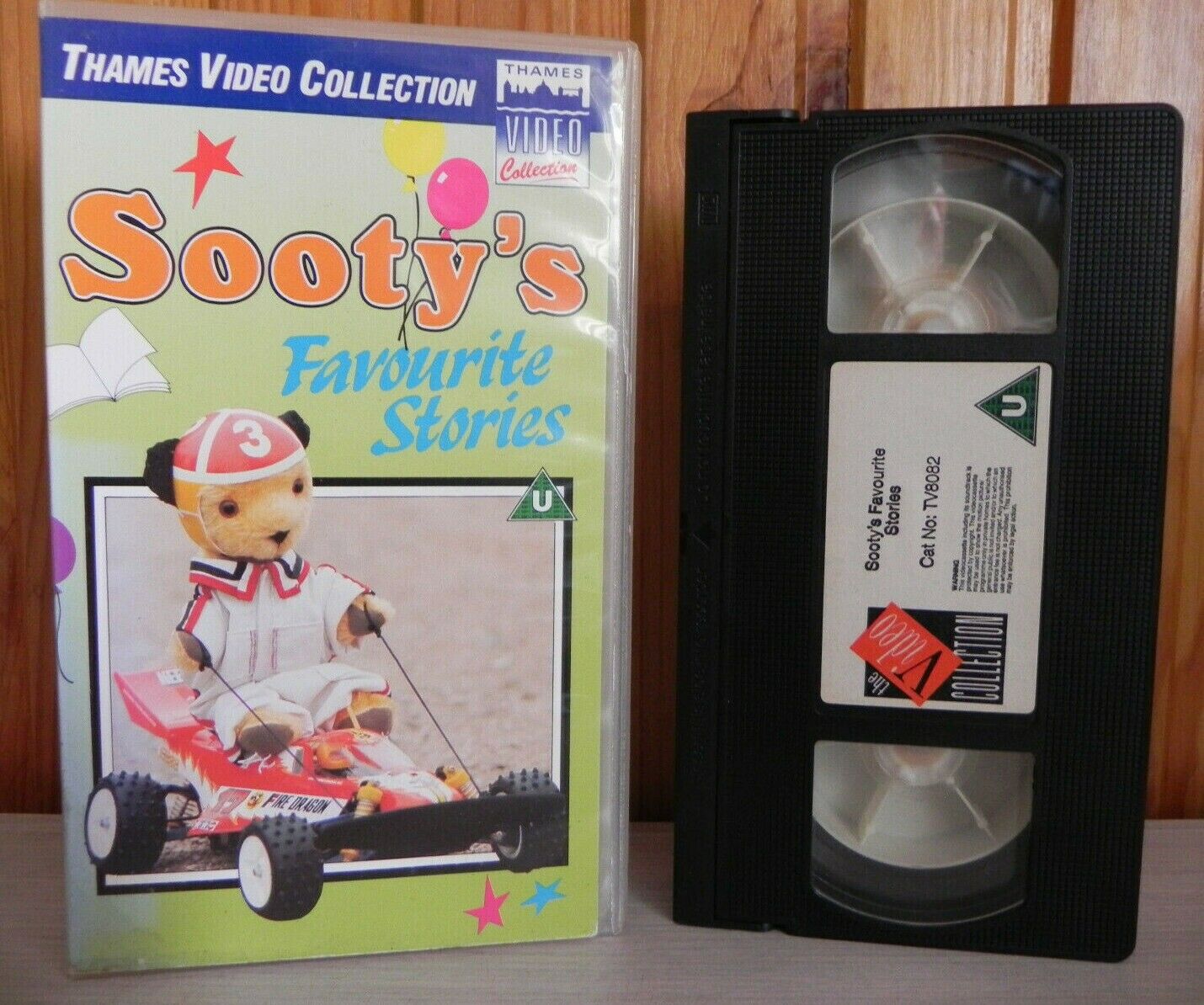 Sooty's Favourite Stories - 3 Of Sooty's Fav Stories - Thames - Kids Video - Vhs-