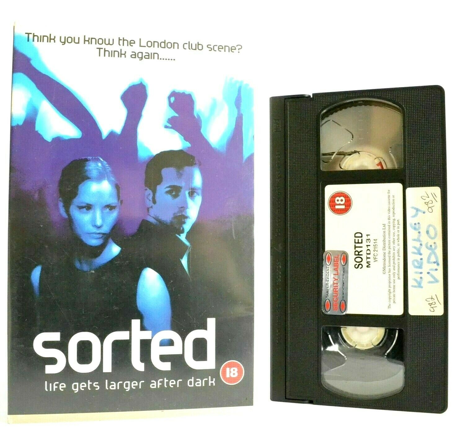 Sorted (2000): London Club Scene - Large Box - Tim Curry/Jason Donovan - Pal VHS-