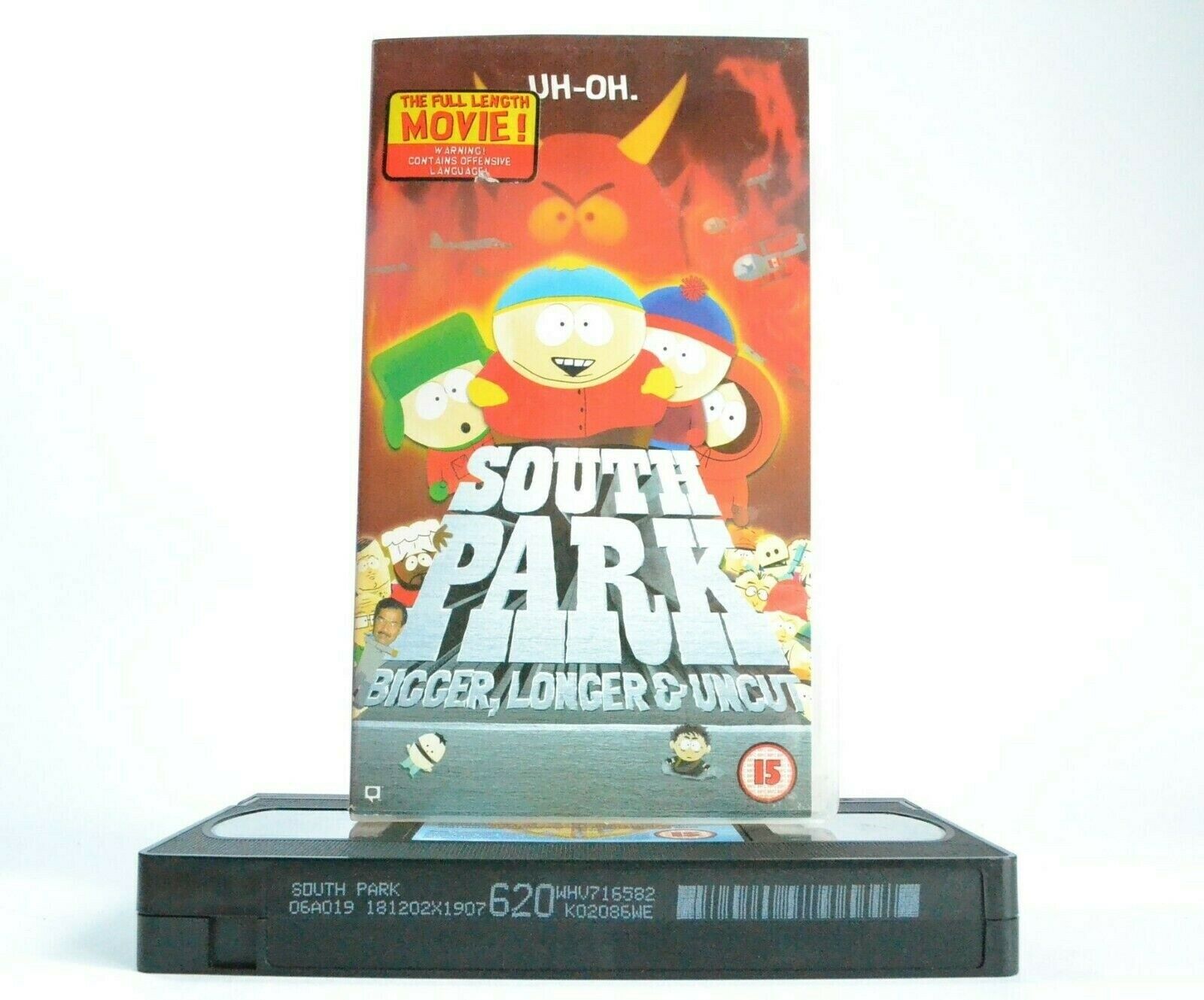 South Park: Bigger, Longer & Uncut (1999): Adult Animated Musical Comedy - VHS-