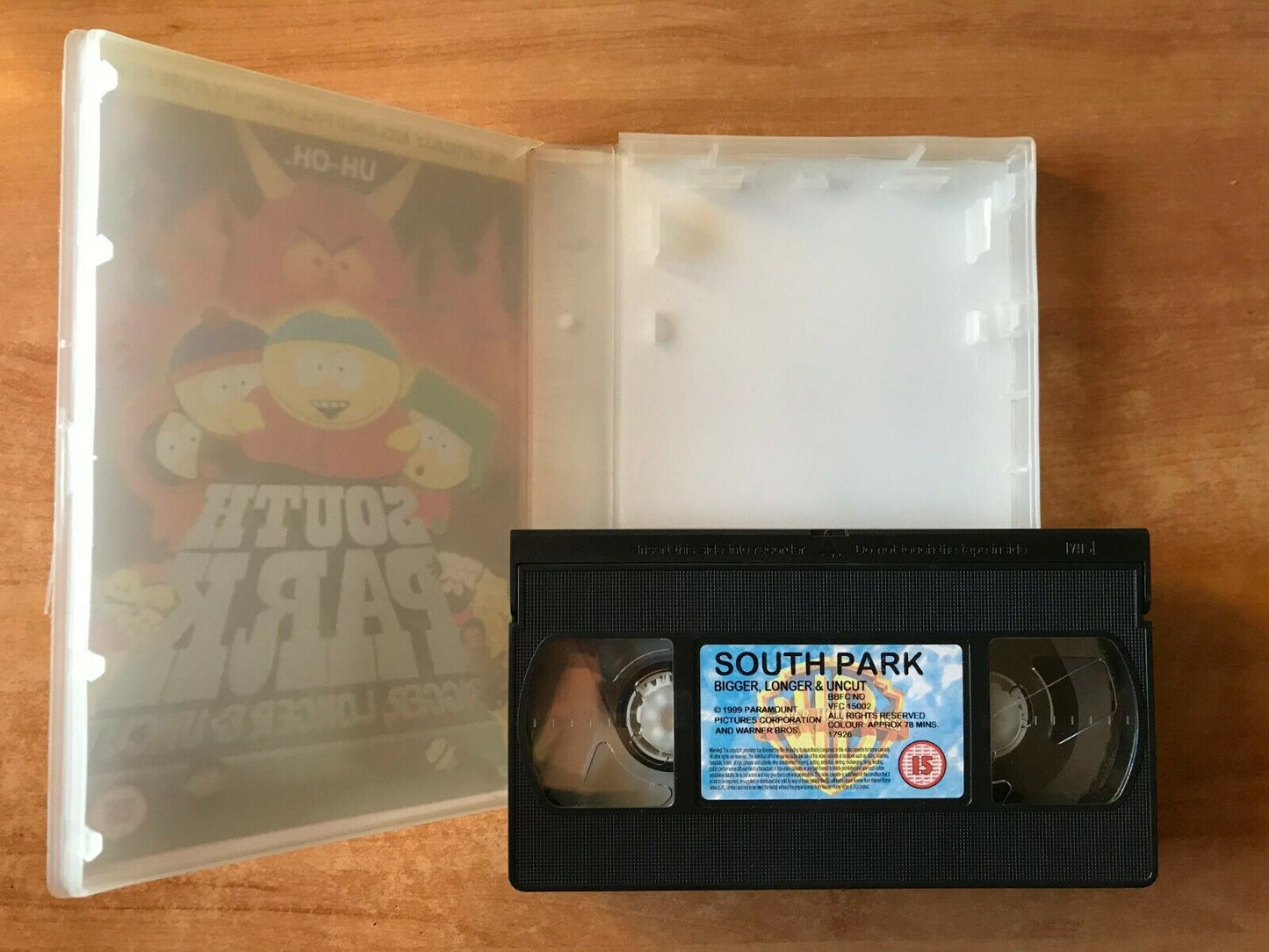 South Park: Bigger, Longer & Uncut (1999): Animated Musical - Comedy - Pal VHS-