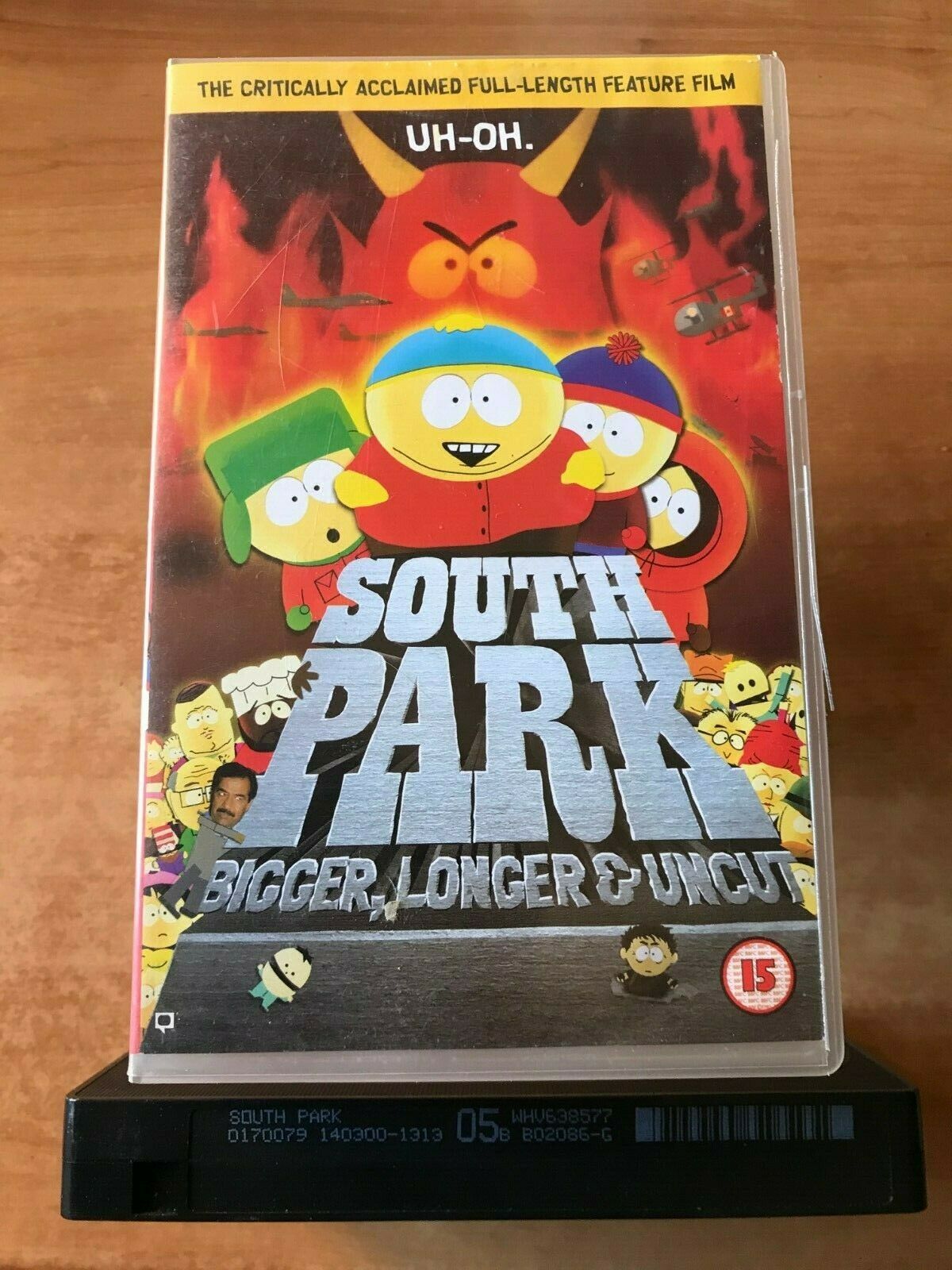 South Park: Bigger, Longer & Uncut (1999): Animated Musical - Comedy - Pal VHS-