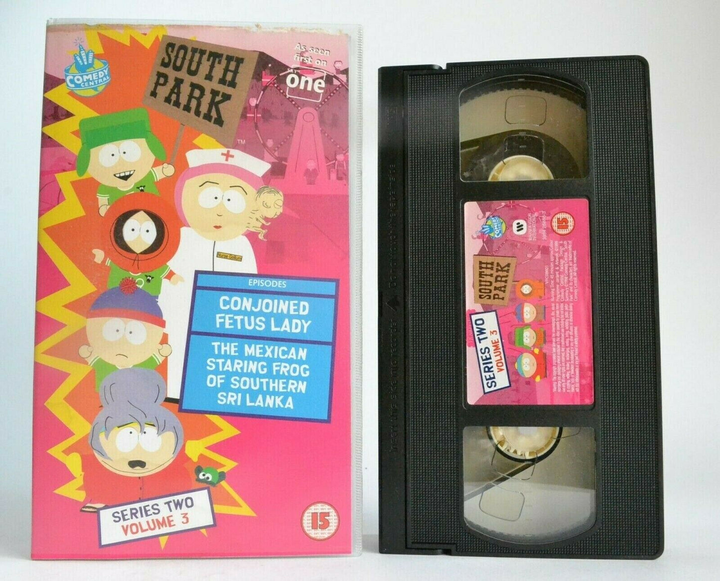 South Park: Conjoined Fetus Lady - Series 2/Vol.3 - Adult Animated Comedy - VHS-