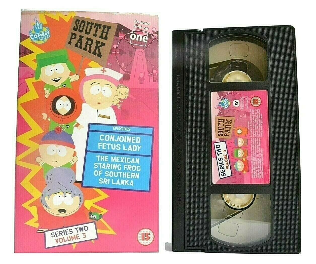 South Park: Conjoined Fetus Lady - Series 2/Vol.3 - Adult Animated Comedy - VHS-