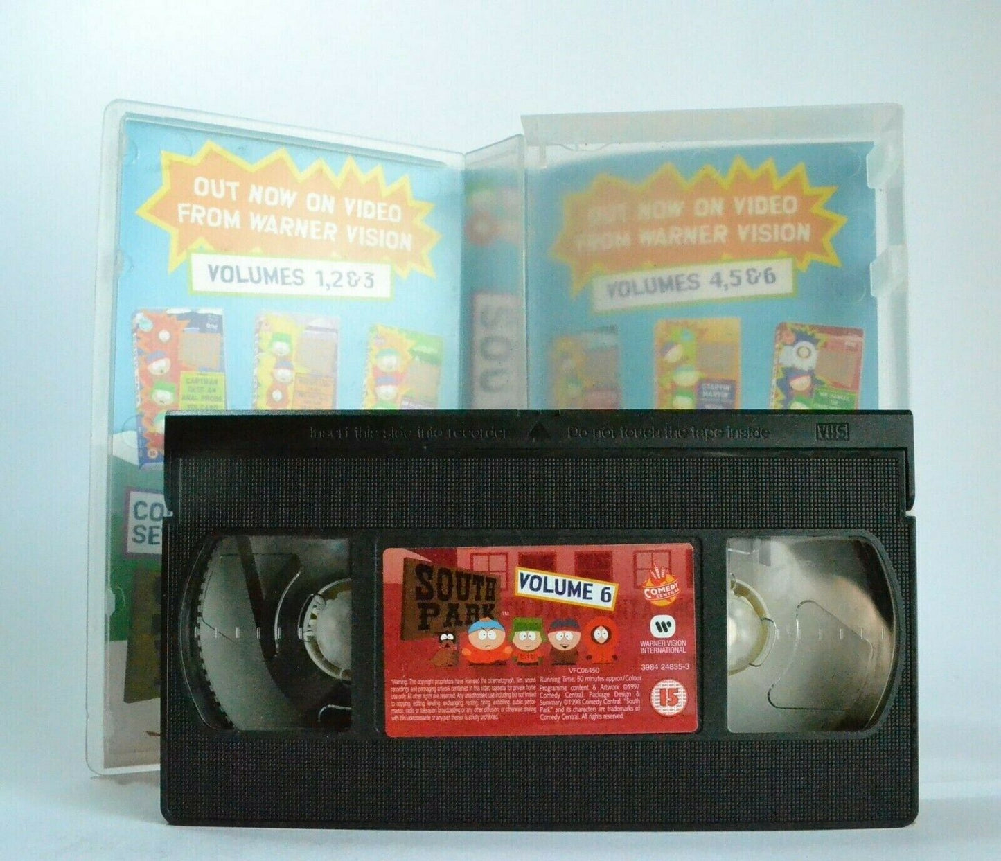 South Park, Vol.6: By Trey Parker/Matt Stone - Adult Animated Comedy - Pal VHS-