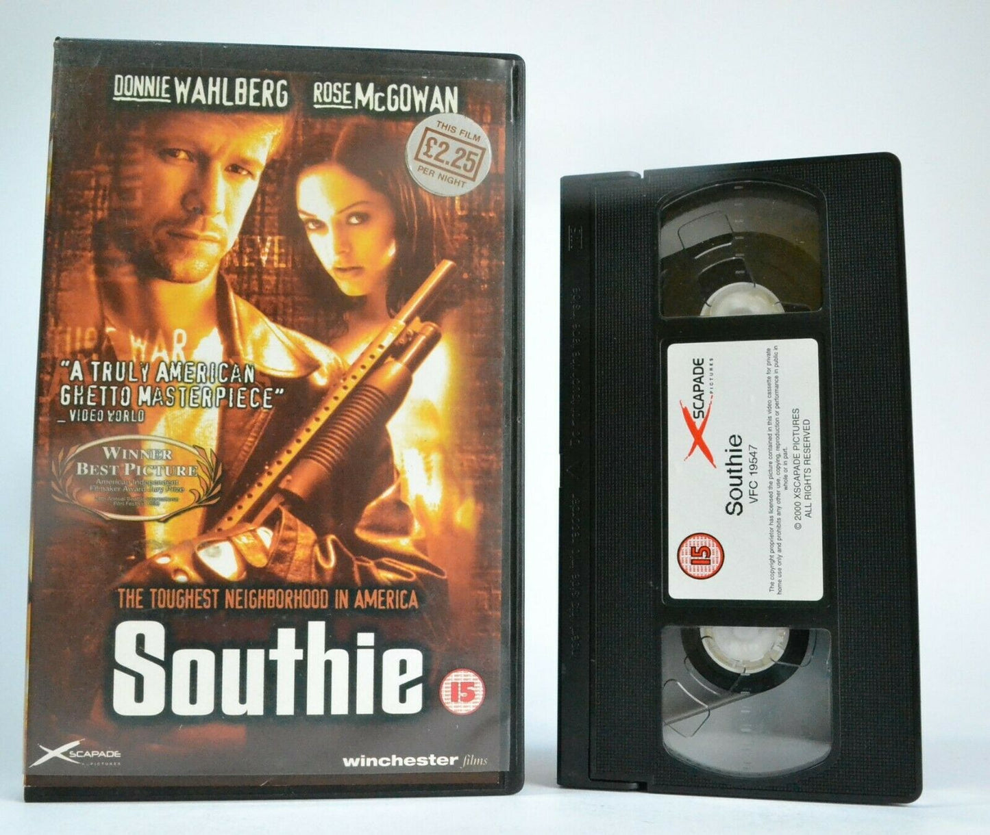 Southie: Toughest Neighborhood In America - Drama (1999) - Large Box - Pal VHS-