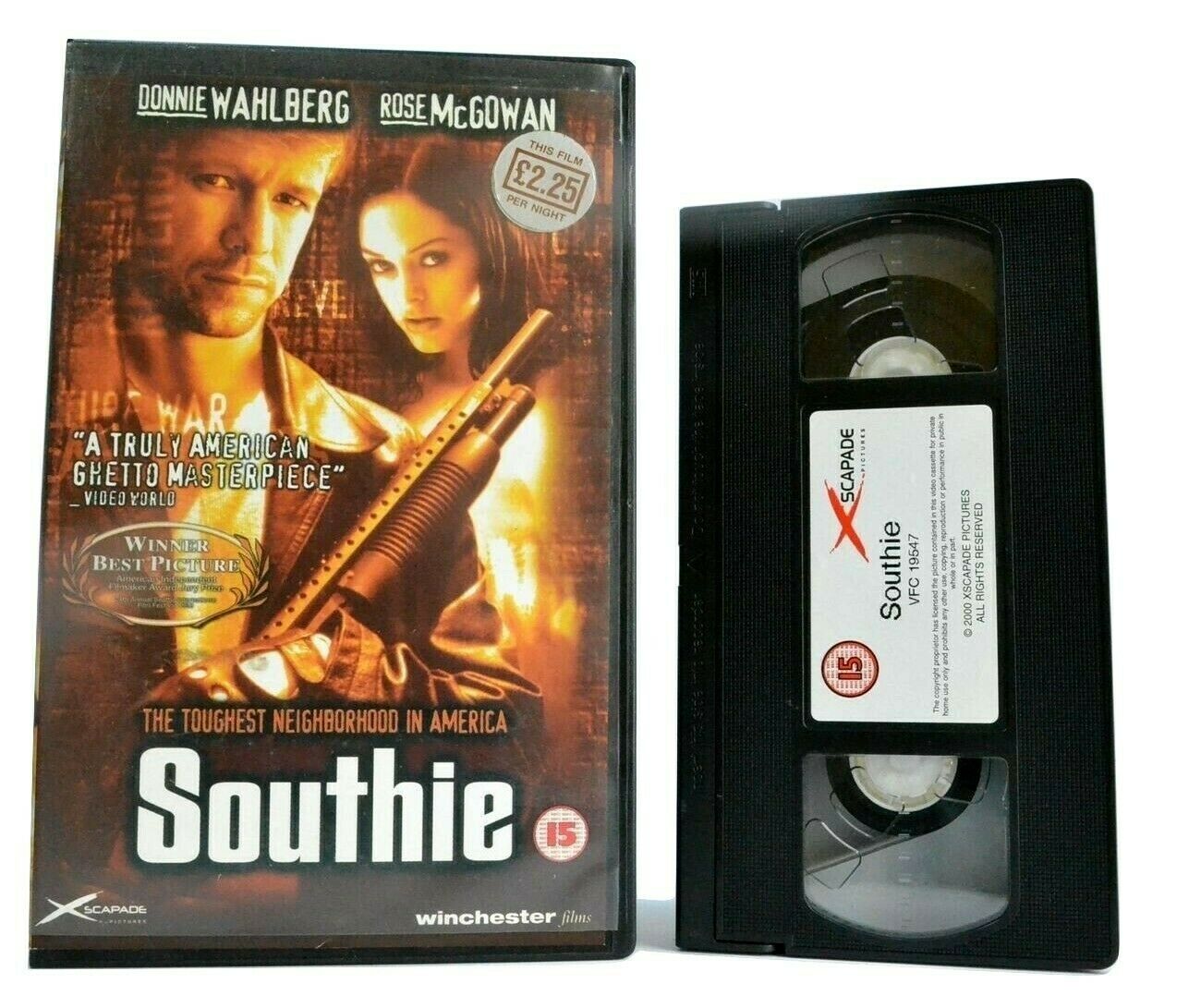 Southie: Toughest Neighborhood In America - Drama (1999) - Large Box - Pal VHS-