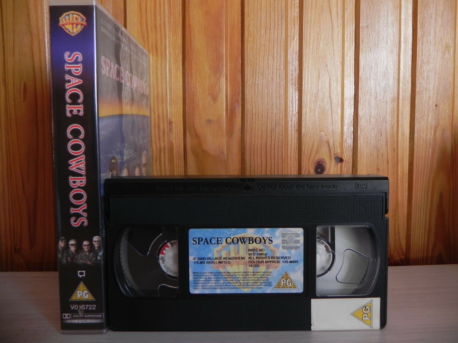 Space Cowboys (2000): Action Adventure - Big Box [Rental] - Clint Eastwood - VHS-