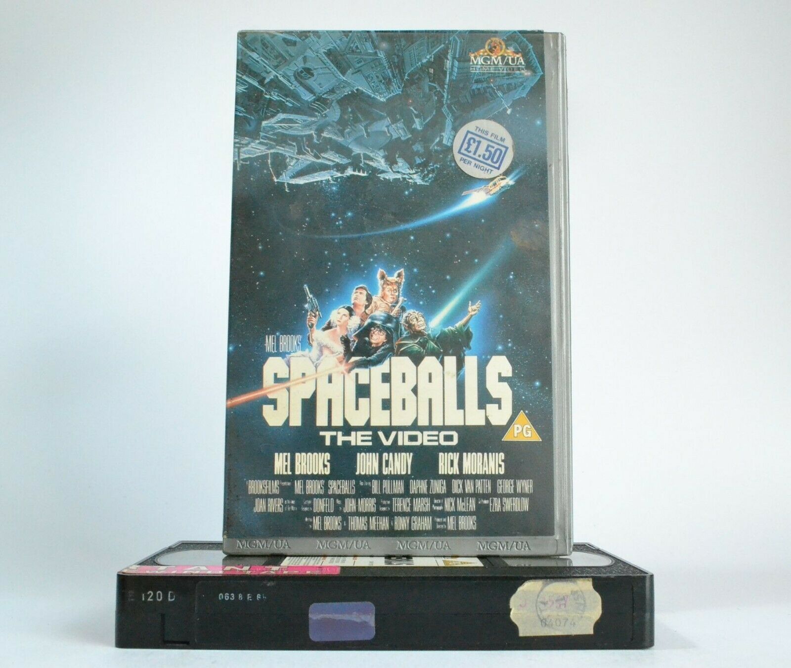 Spaceballs (1987): Film By Mel Brooks - "Star Wars" Parody - John Candy - VHS-