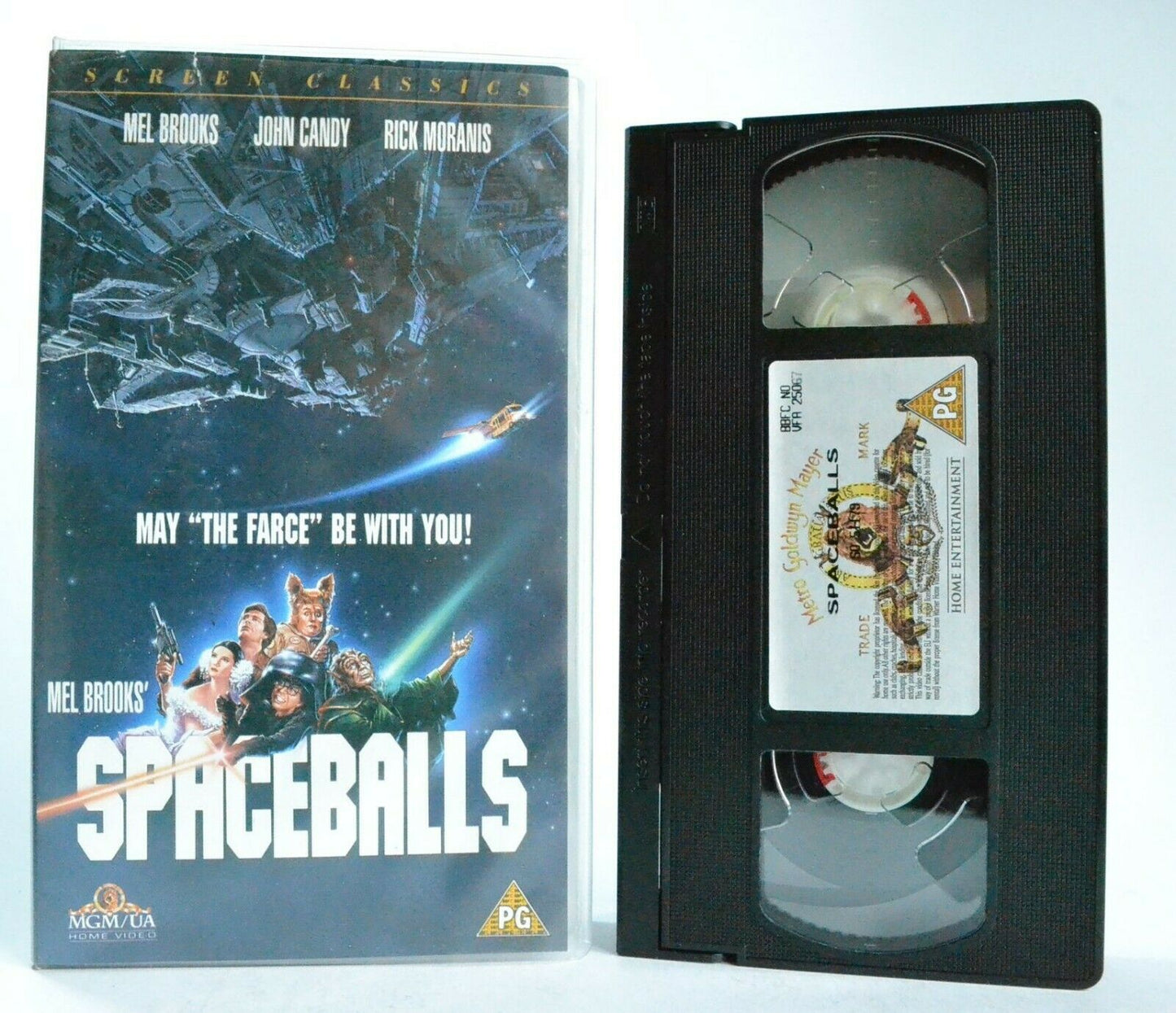 Spaceballs: Film By M.Brooks - MGM/UA (1987) - Comedy Classic - J.Candy - VHS-