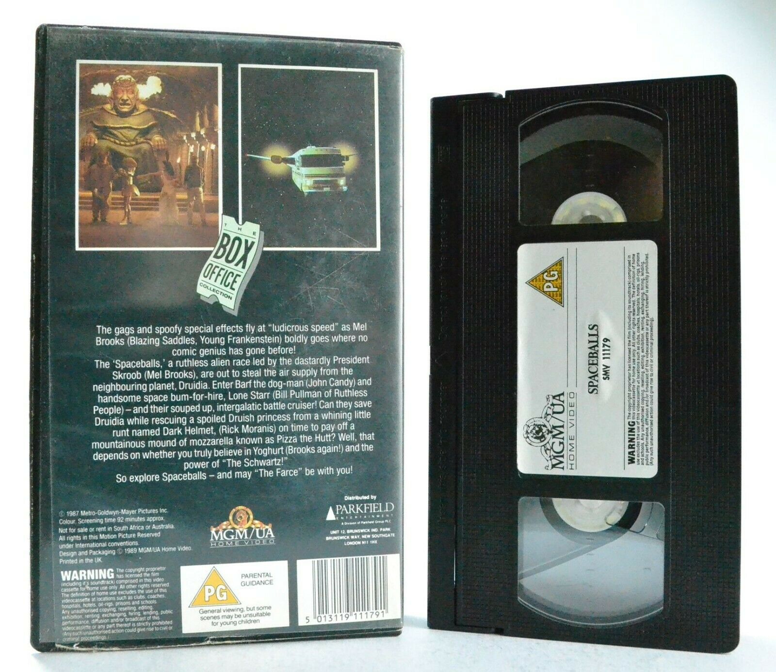 Spaceballs: Film By M.Brooks - MGM/UA (1987) - StarWars Parody - J.Candy - VHS-